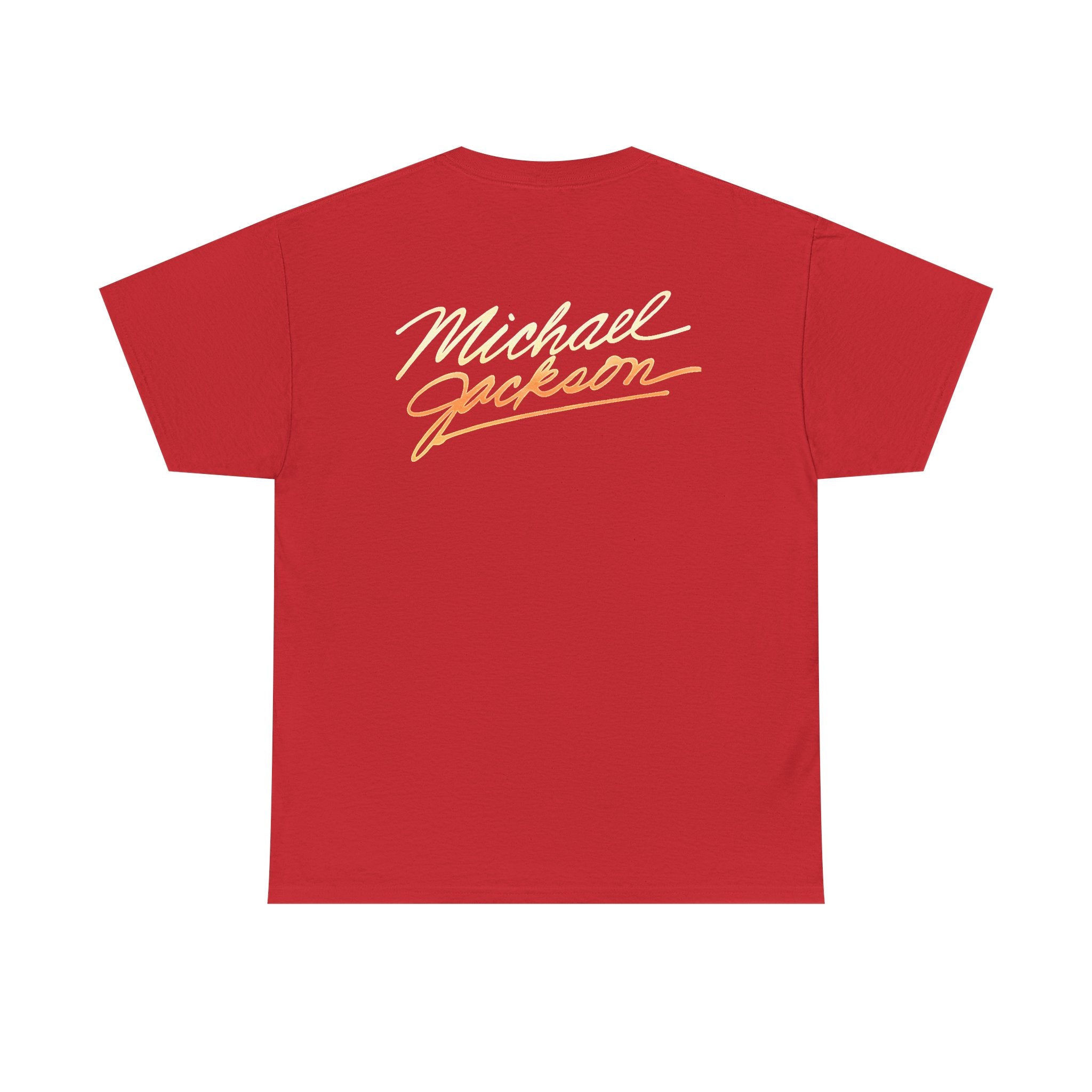 MJ Retro Pop Icon Photo with Script Back