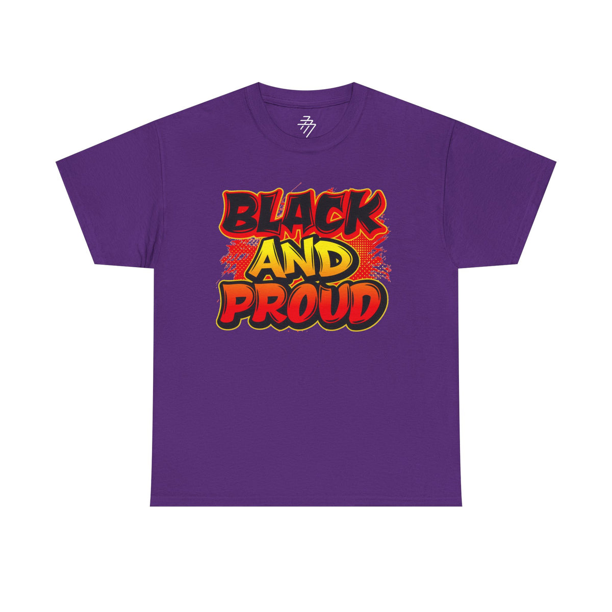 Black And Proud Bold Afrocentric Graphic Tee