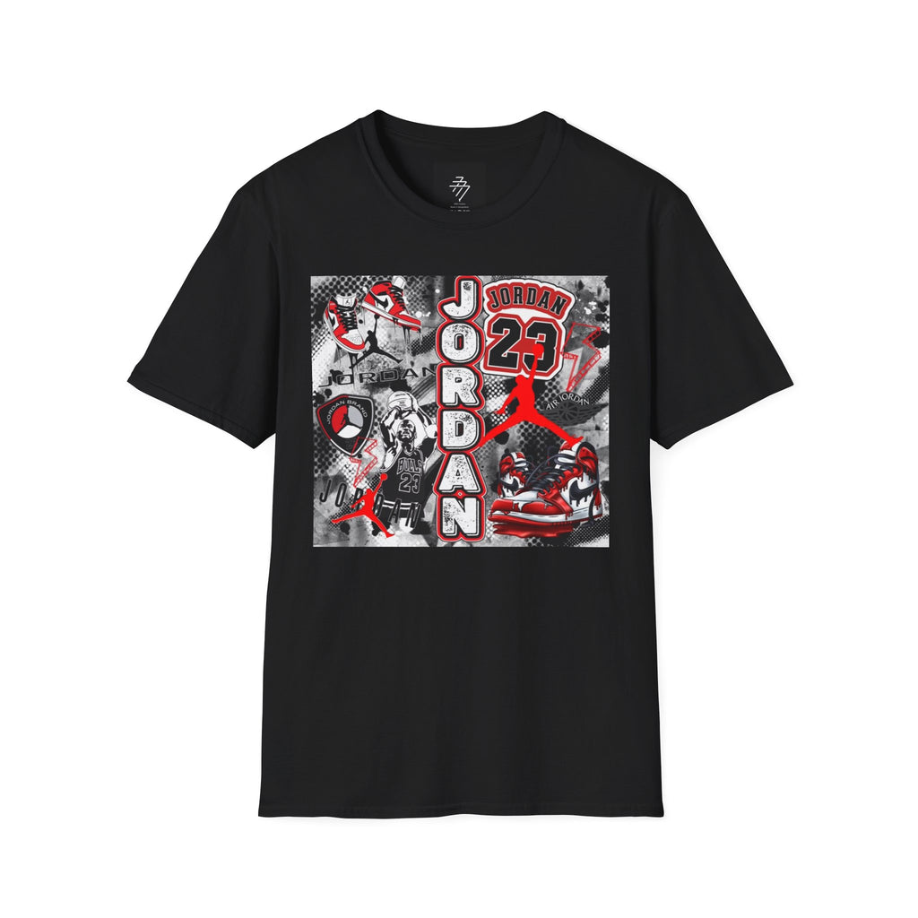 J #23 T-Shirt | Basketball Retro Logo Tee