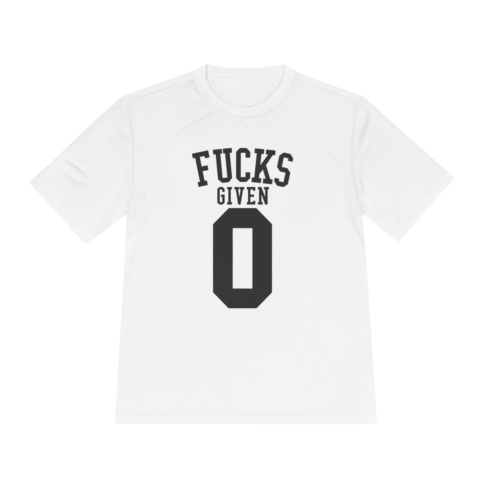 Fucks Given 0 Tee | Graphic Statement Shirt