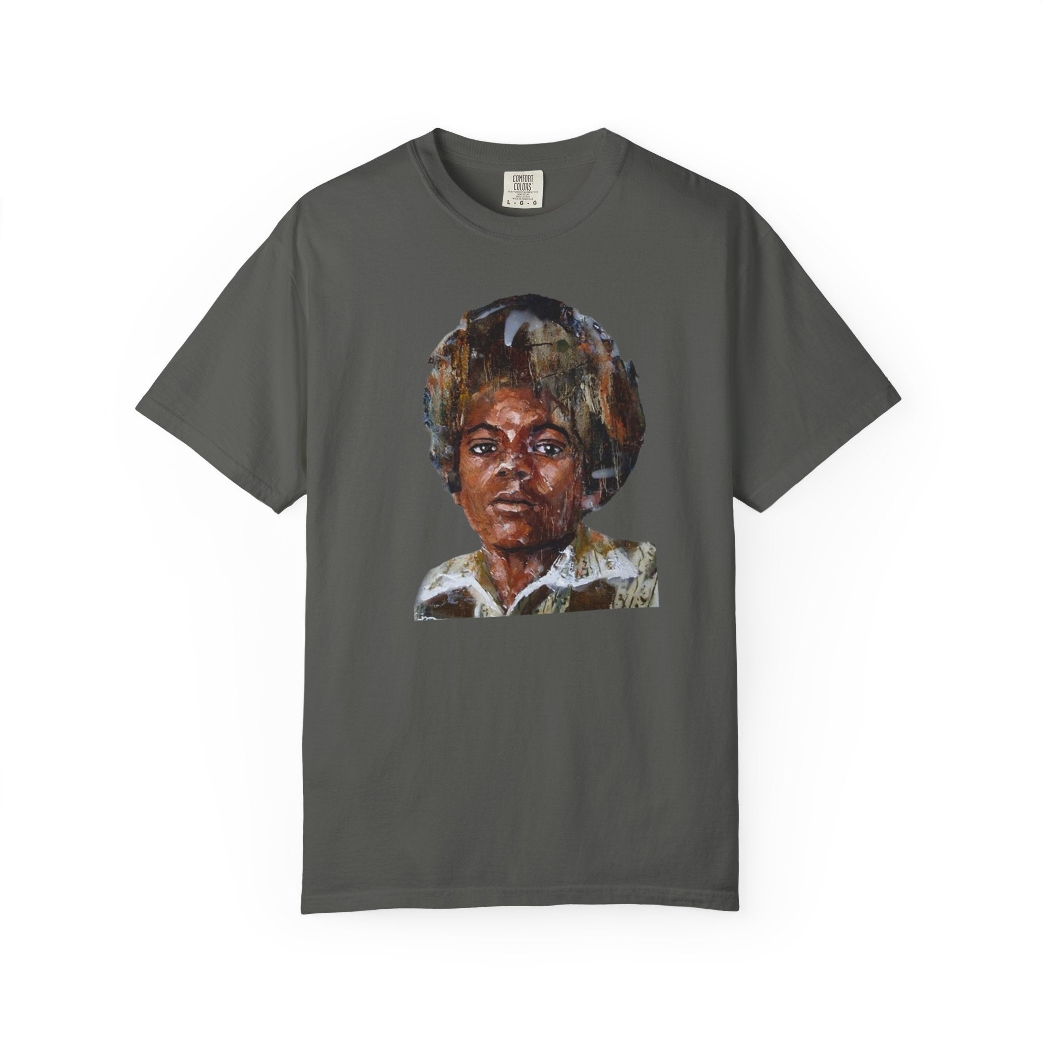 Painted Portrait Face graphic T-shirt | Artistic Portrait Tee