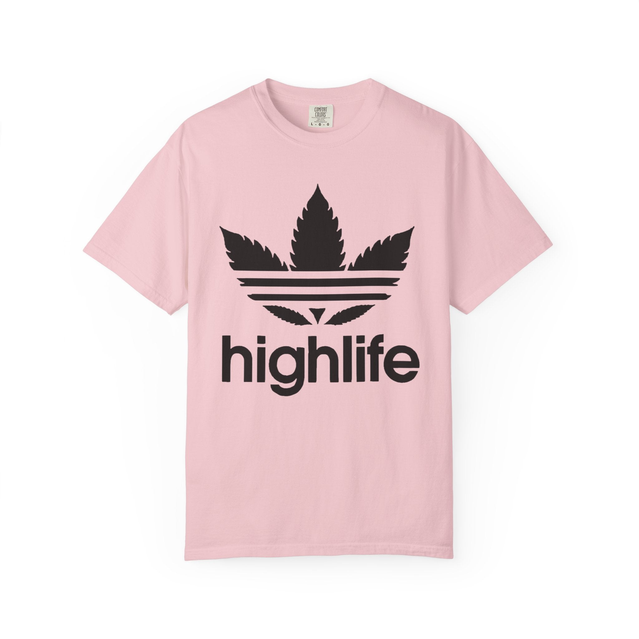 Highlife Leaf Logo T-Shirt | Cannabis Graphic Tee, Streetwear