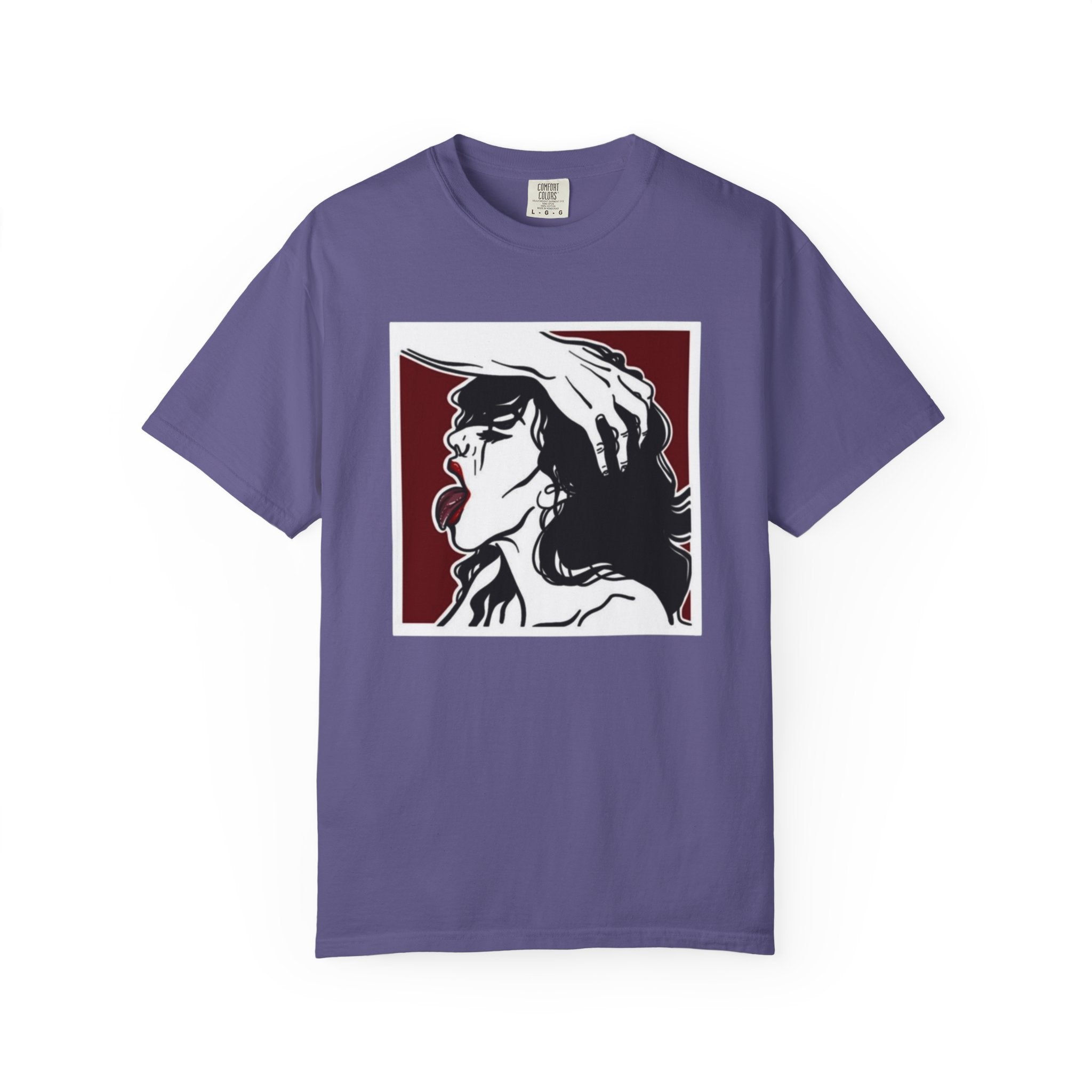 I Need H.E.A.D. graphic tee | Retro woman profile illustration T-shirt