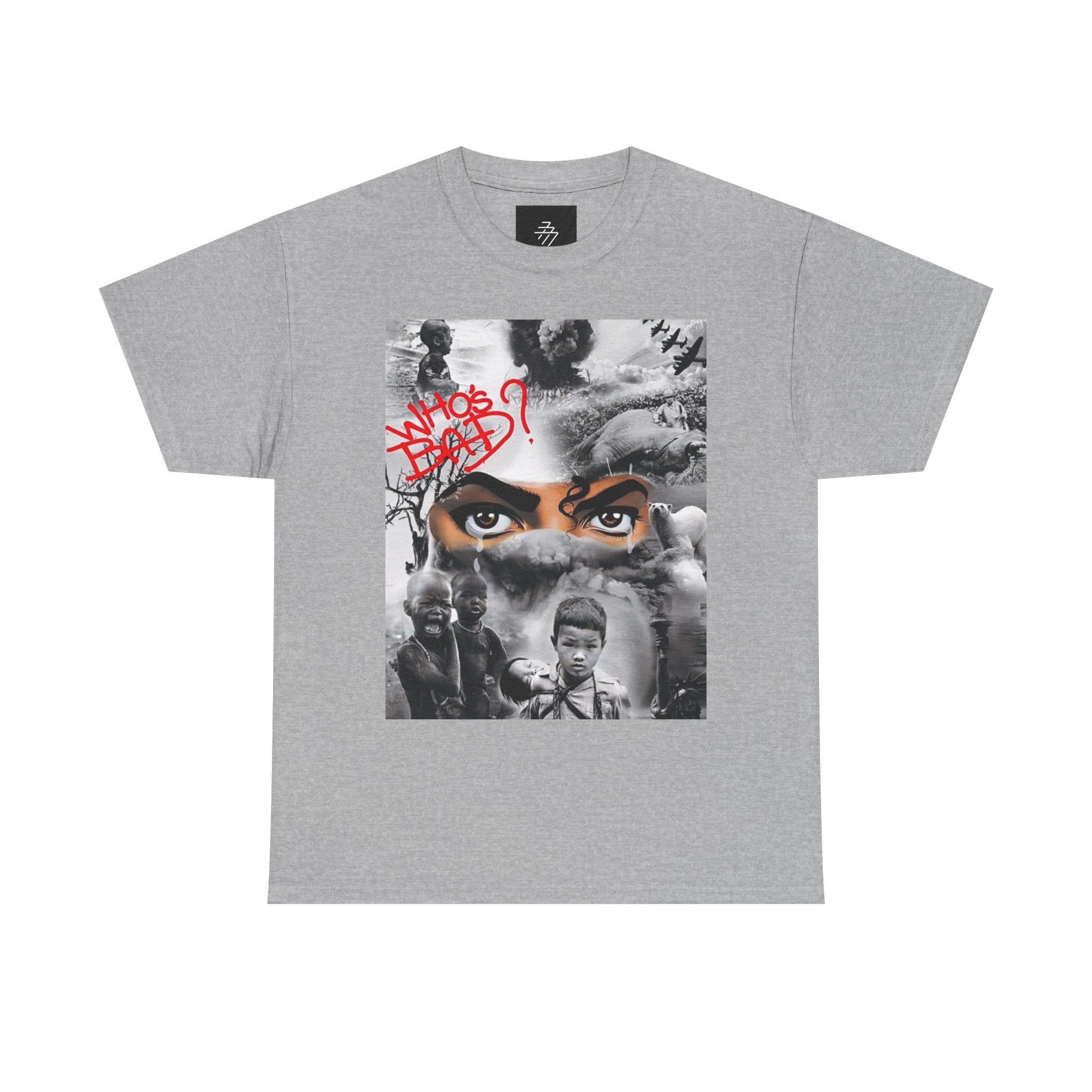 Graphic Tee — 'Who's Bad?' Michael Jackson Tribute T-Shirt