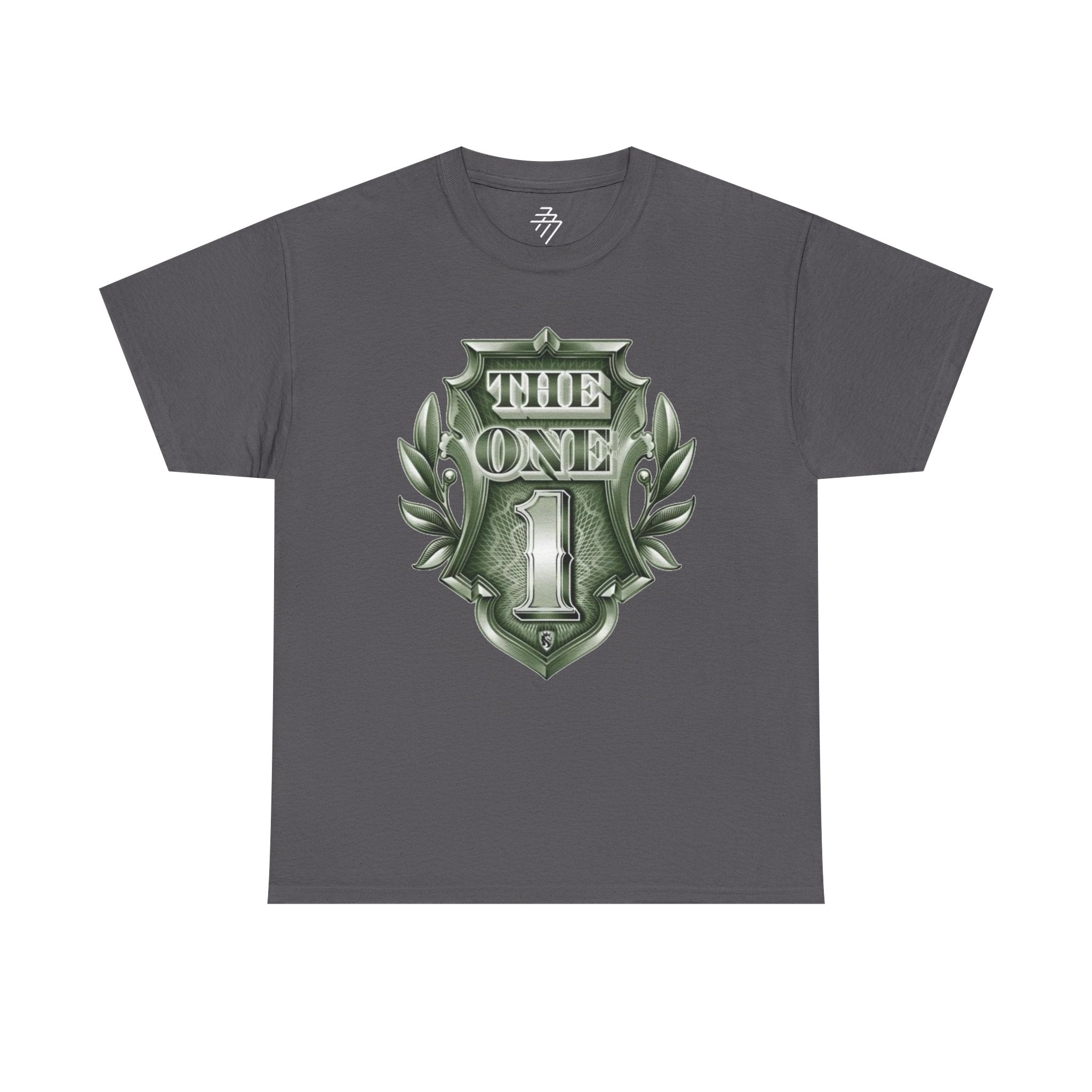 Shield Emblem "The One" Number 1 Crest Tee