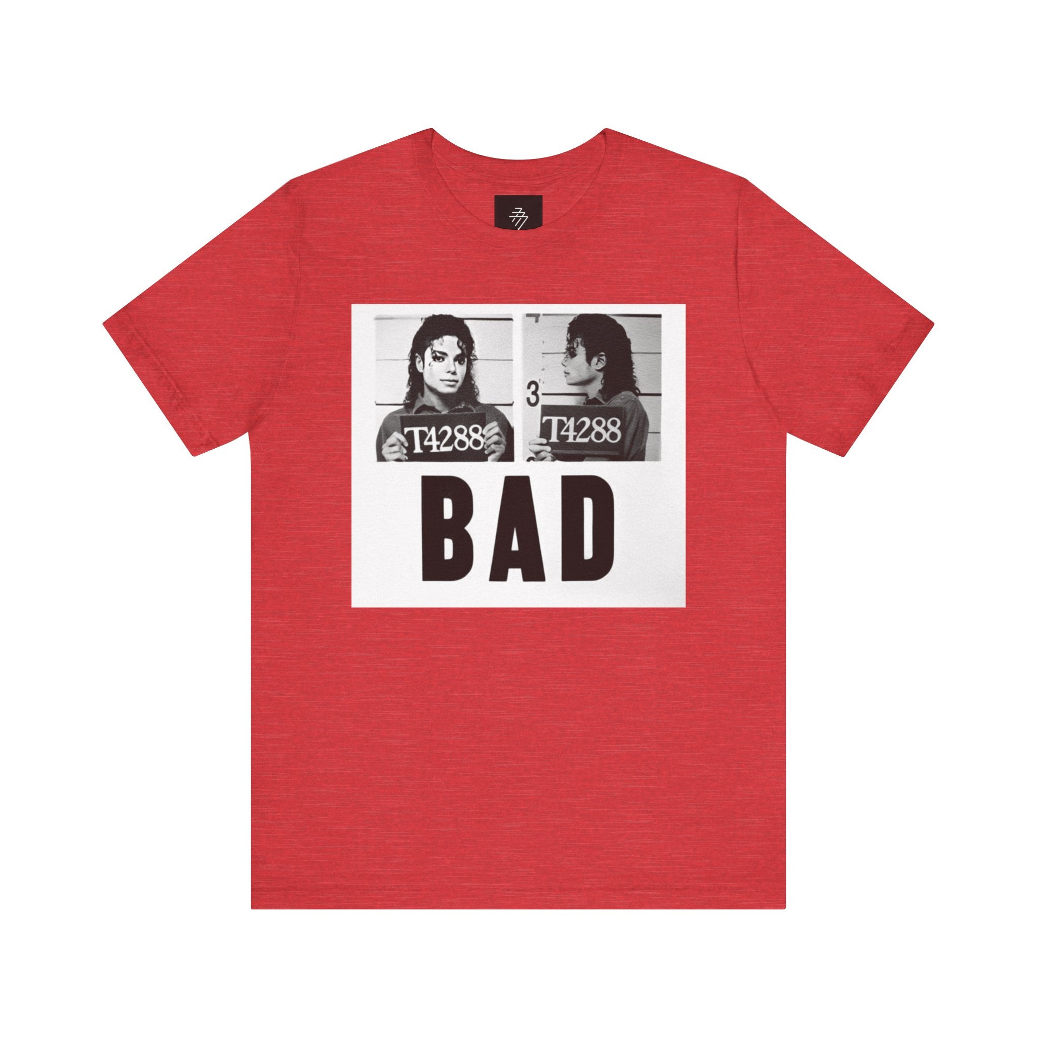 MJ who's bad Mugshot Tee