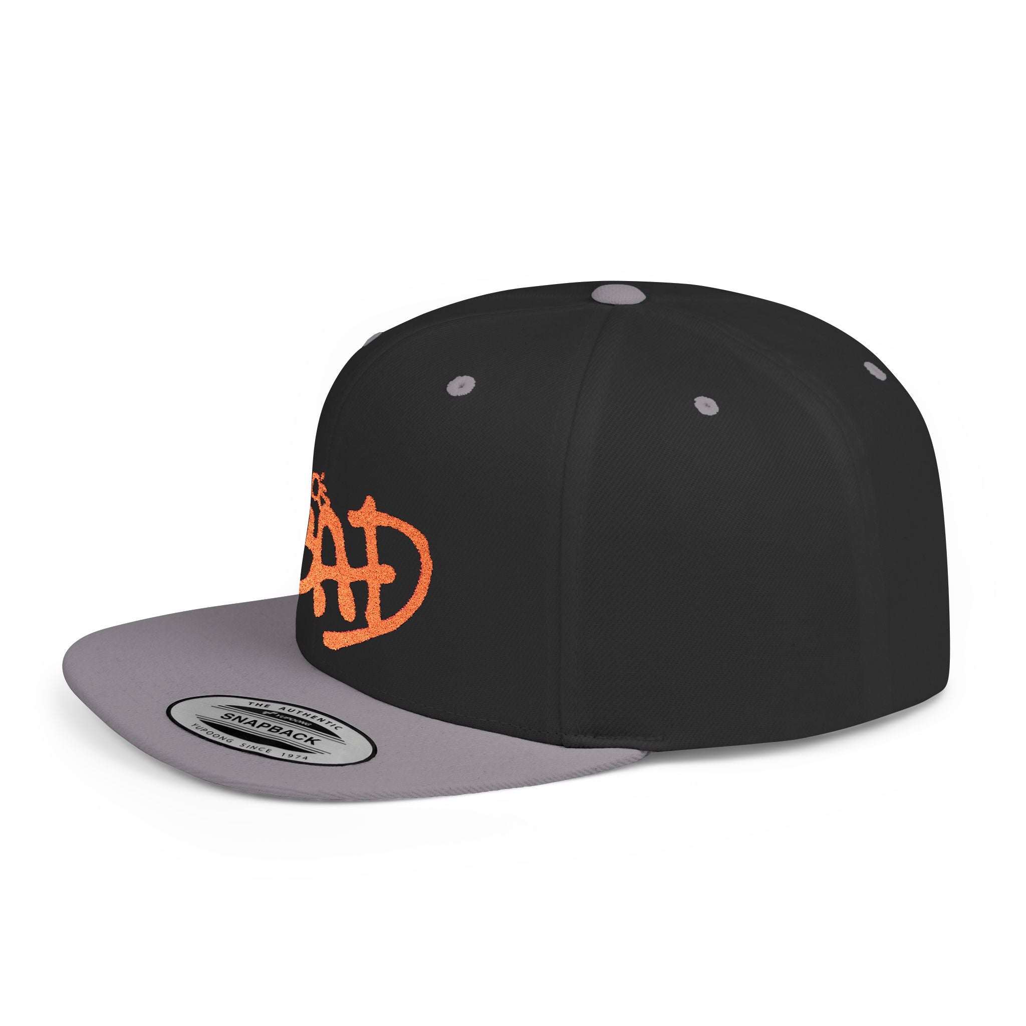 Who's Bad Snapback Hat | Flat Bill Baseball Cap, Retro Typography