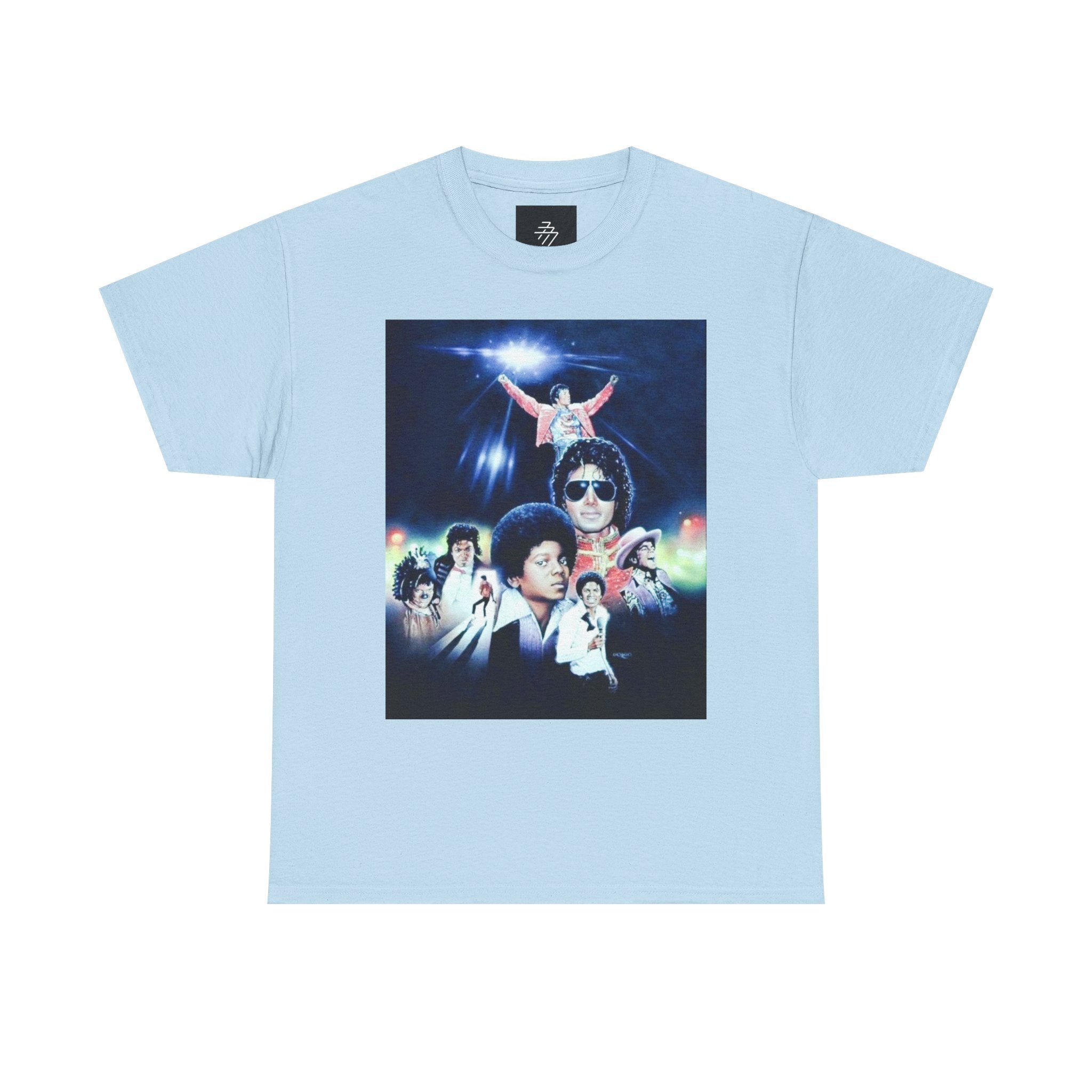 MJ Retro Music Tee — Vintage Pop Star Poster Graphic T-Shirt