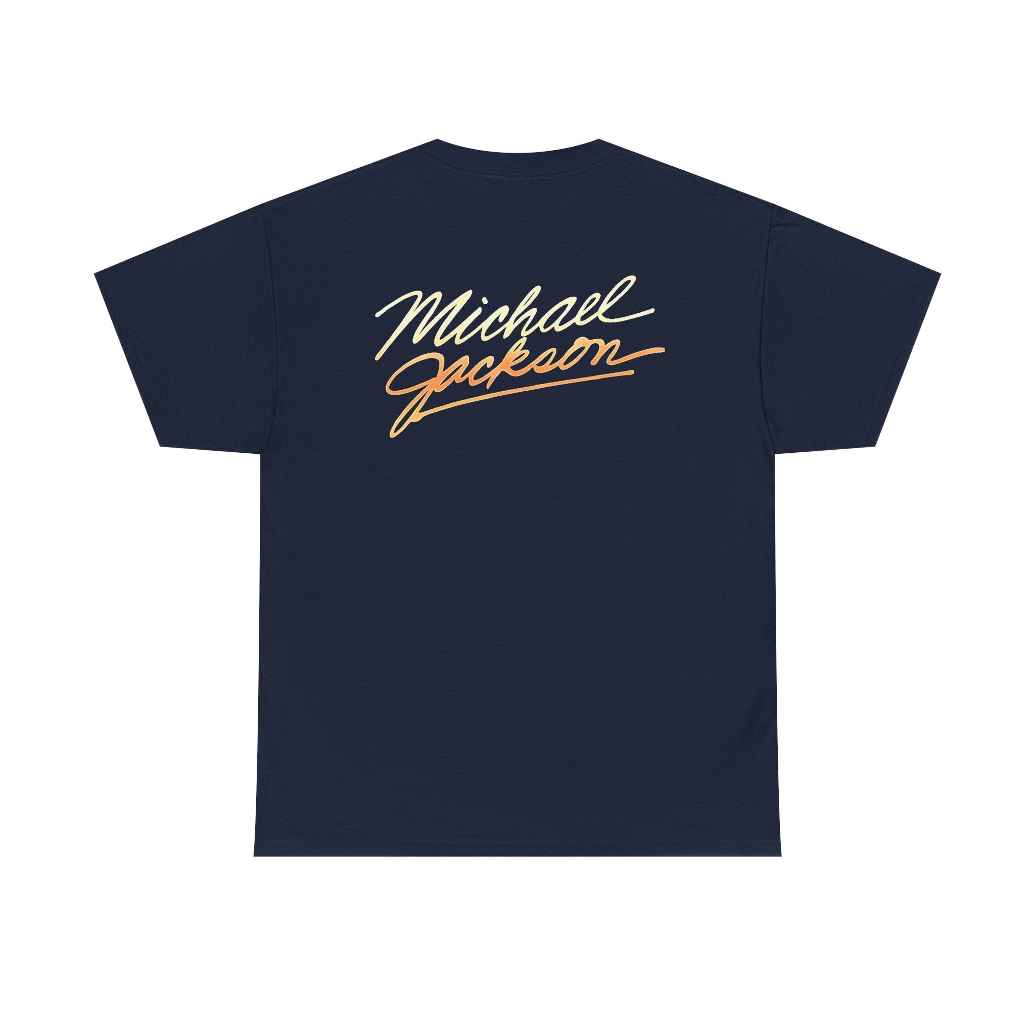 MJ Retro Pop Icon Photo with Script Back