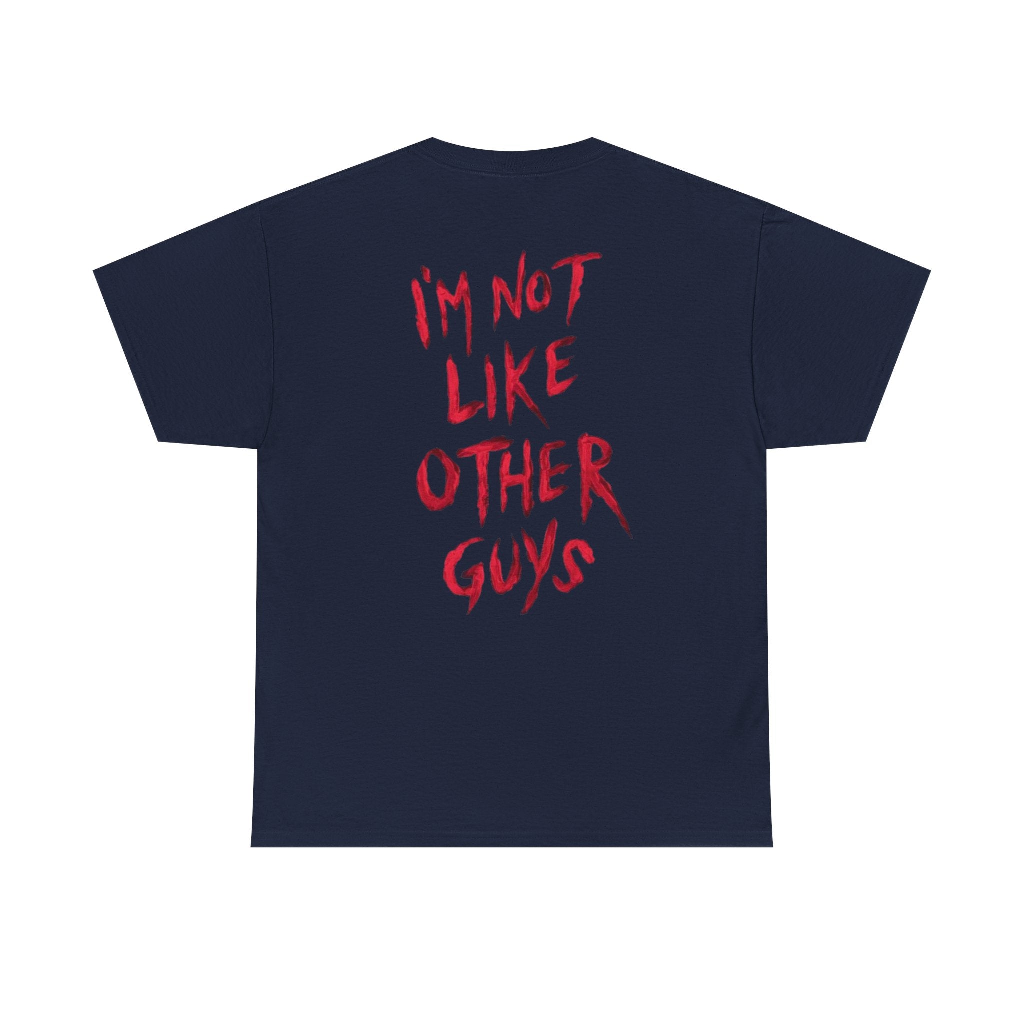 Creepy Smiling Face Tee – “I’m Not Like Other Guys” Graphic T-Shirt