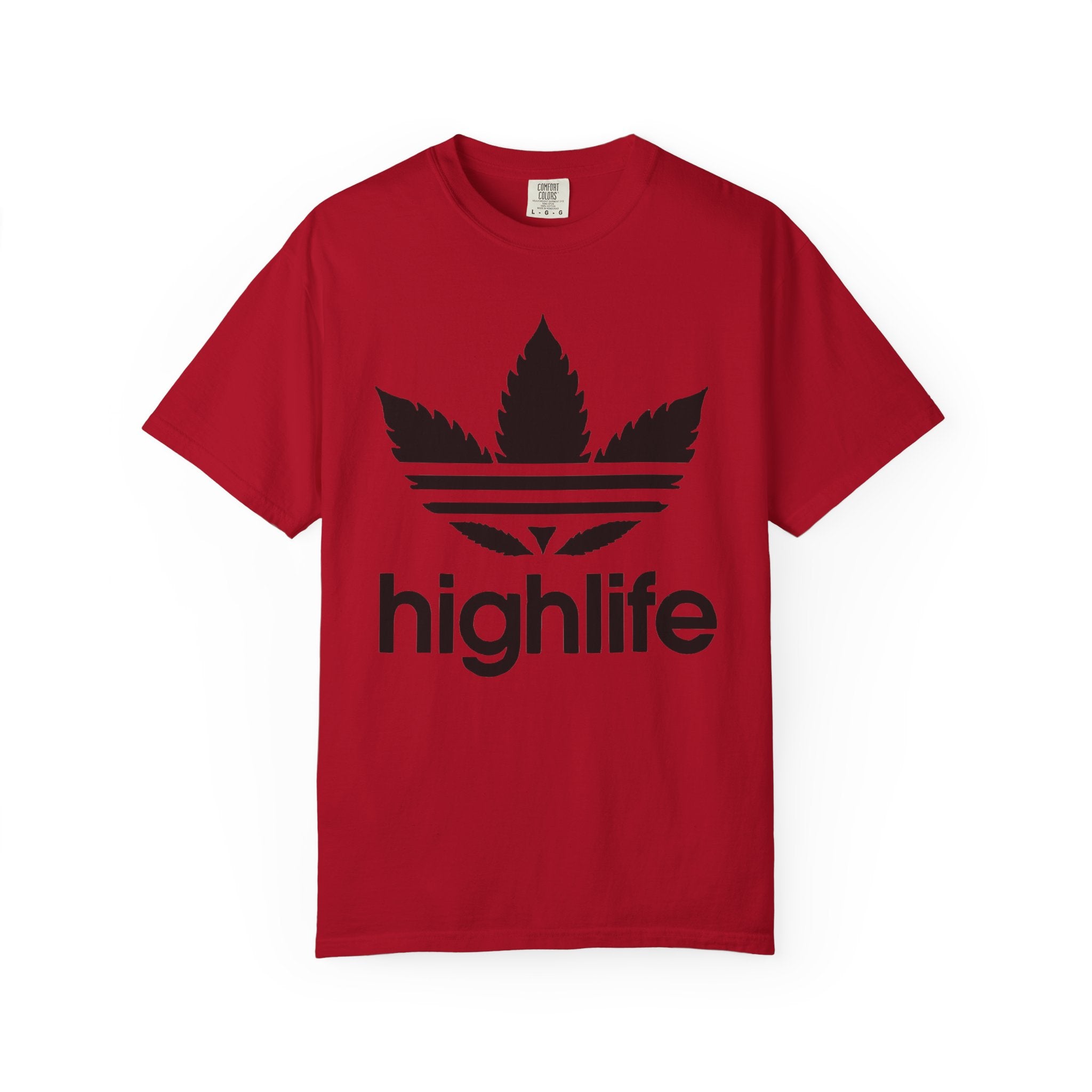 Highlife Leaf Logo T-Shirt | Cannabis Graphic Tee, Streetwear