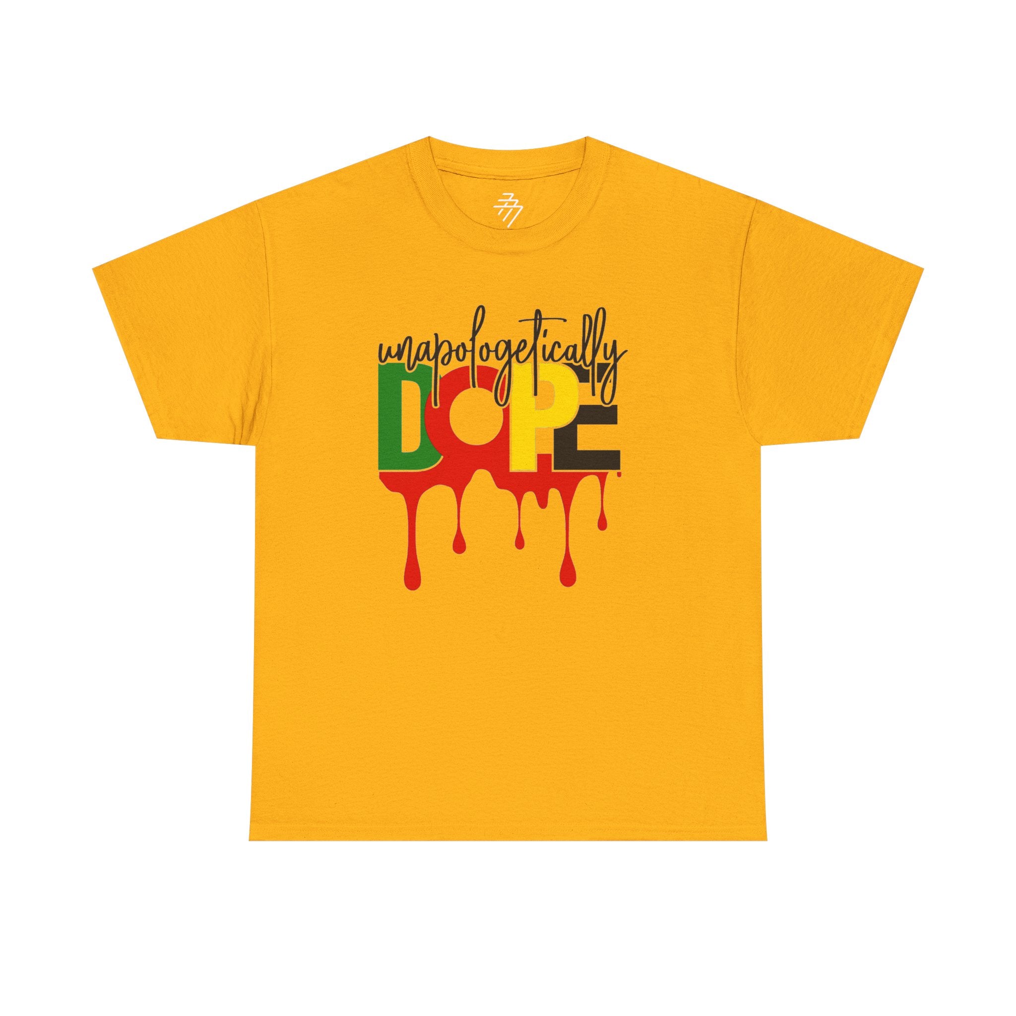Unapologetically Dope Rasta Drip Graphic Tee