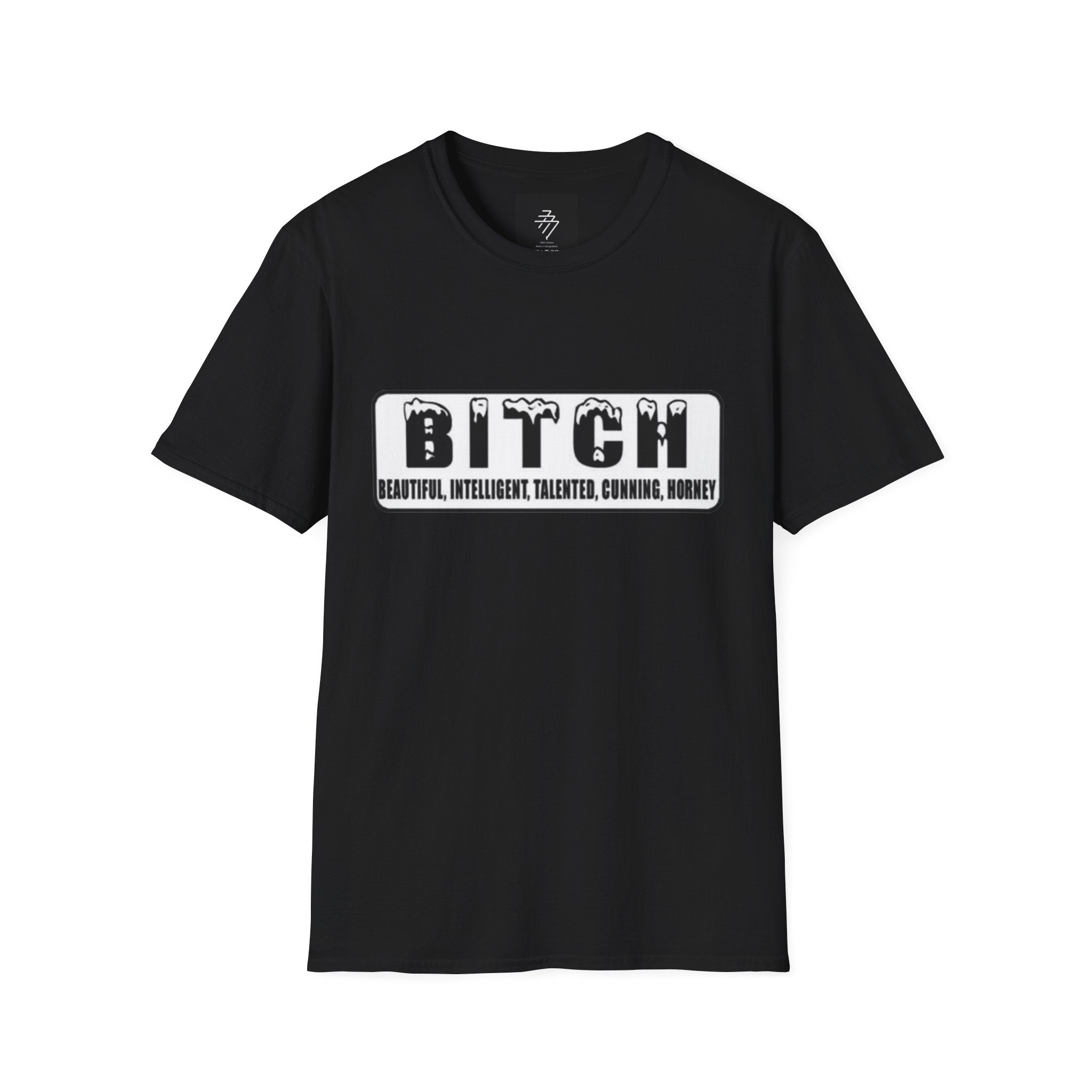 Bitch definition graphic T-Shirt | Bold Lettering Tee