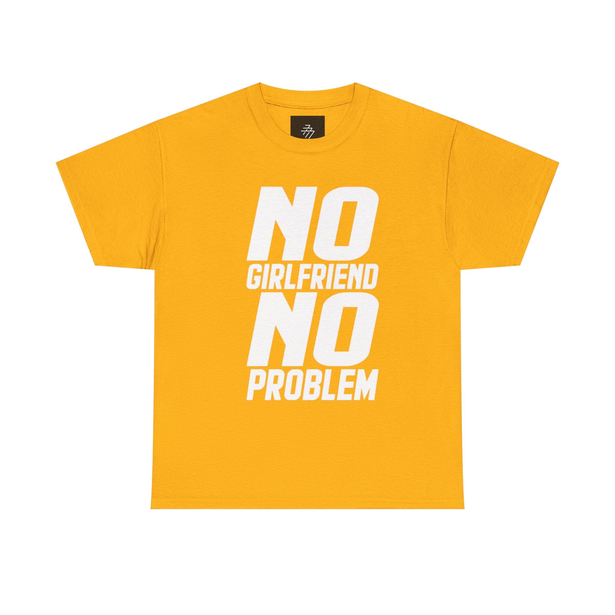 No Girlfriend No Problem T-Shirt | Funny Slogan Tee