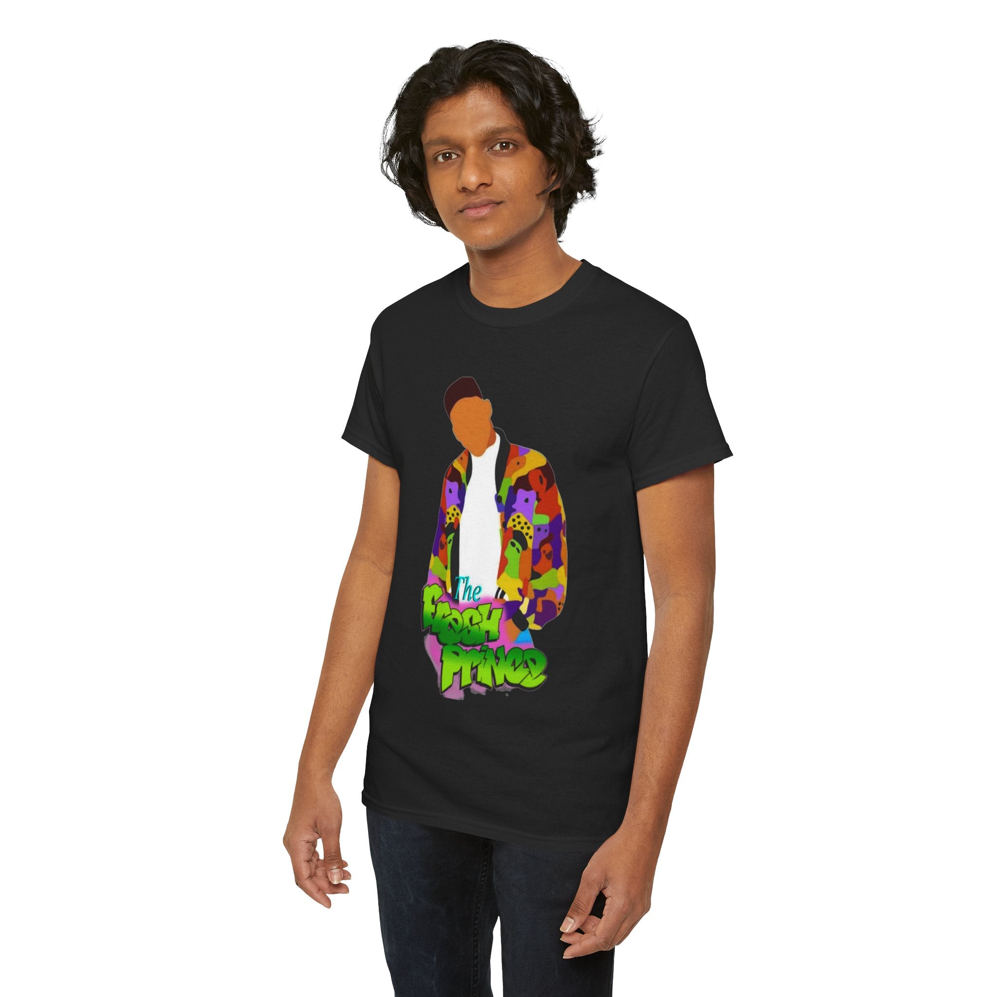 Fresh Prince Graphic Tee — 90s Retro Hip-Hop T-Shirt