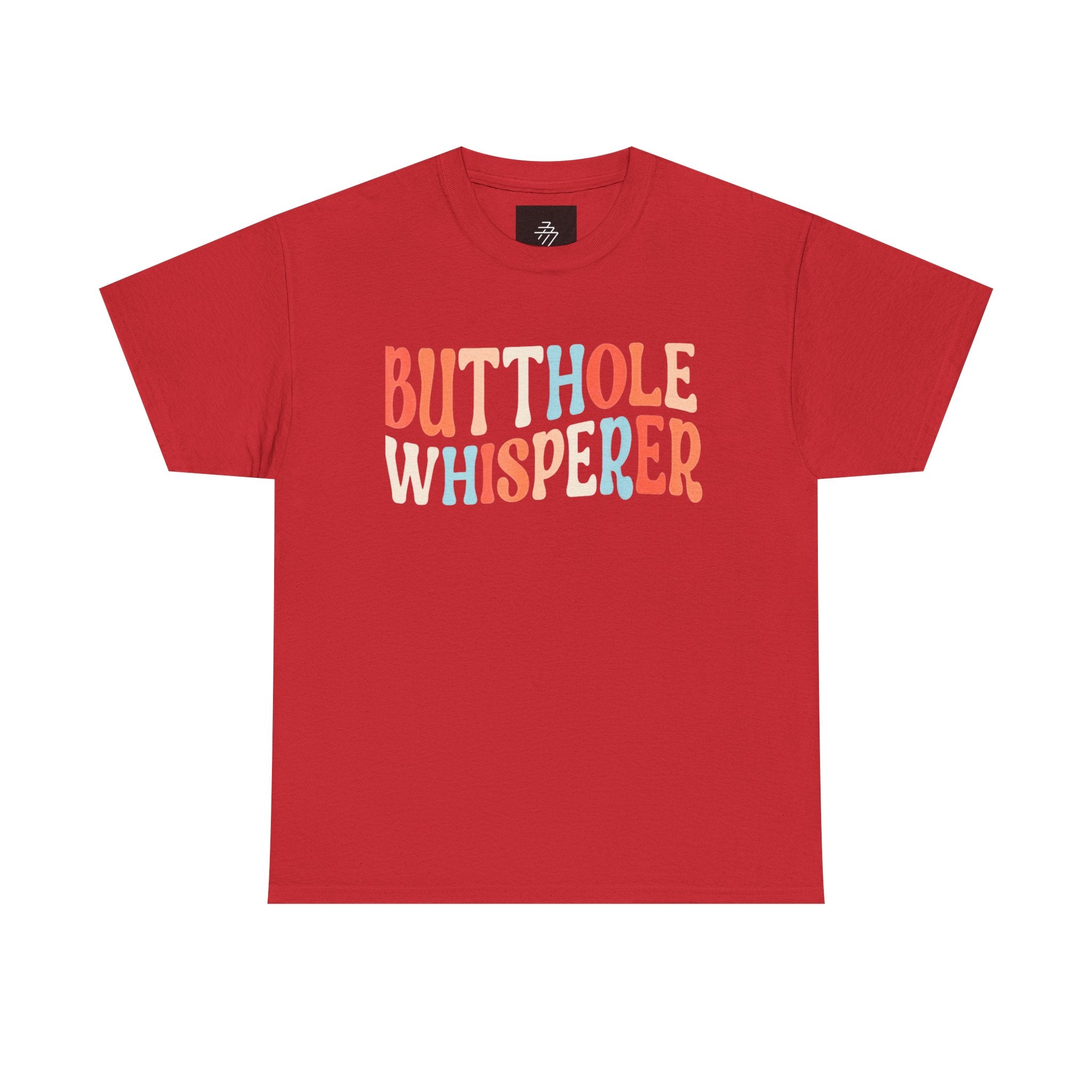 Butthole Whisperer T-Shirt — Funny Retro Colorful Graphic Tee