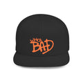 Who's Bad Snapback Hat | Flat Bill Baseball Cap, Retro Typography