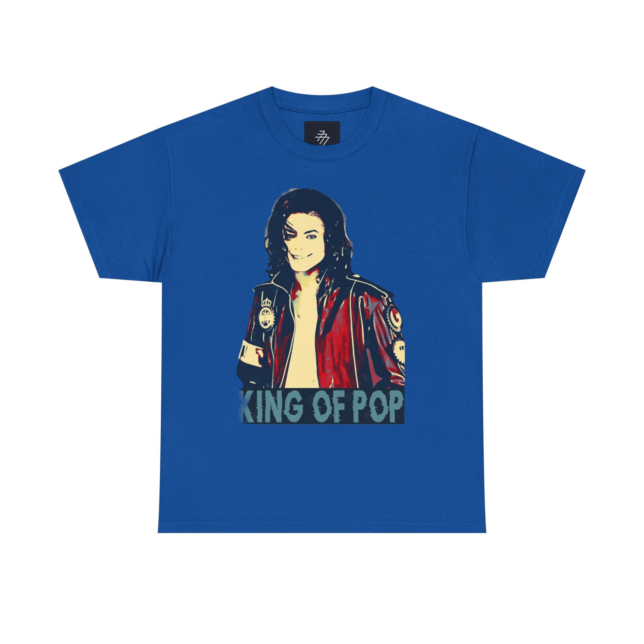Retro Pop Star Graphic Tee — "King of Pop" Inspired Design
