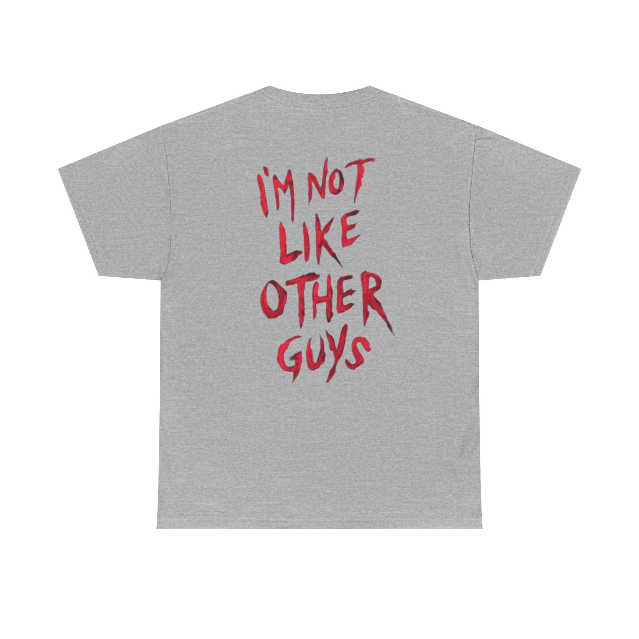 Creepy Smiling Face Tee – “I’m Not Like Other Guys” Graphic T-Shirt