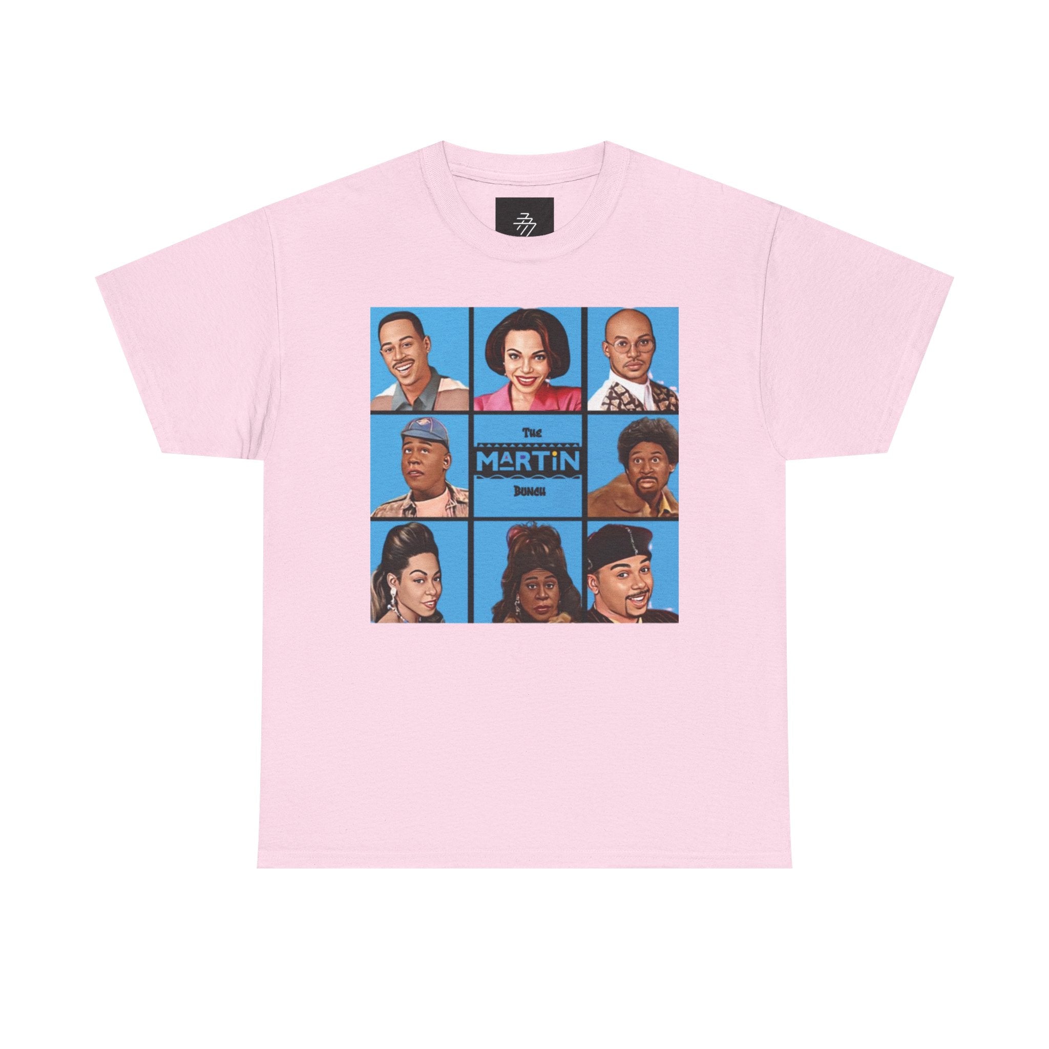 Classic TV Cast Portrait Tee | Retro Sitcom Grid Design