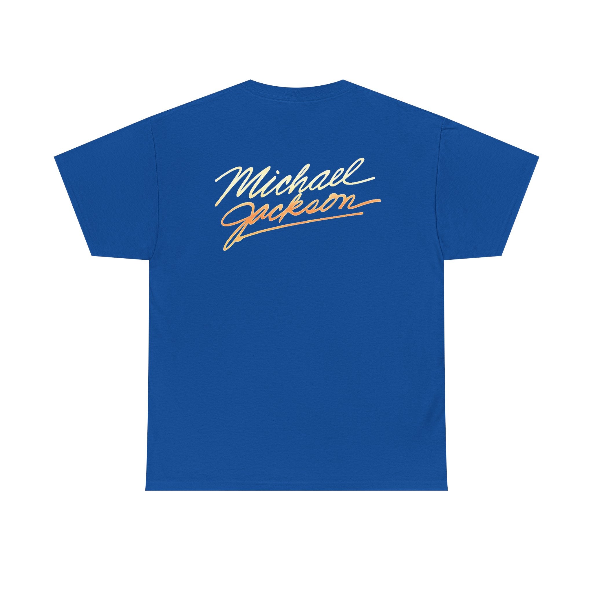 MJ Retro Pop Icon Photo with Script Back