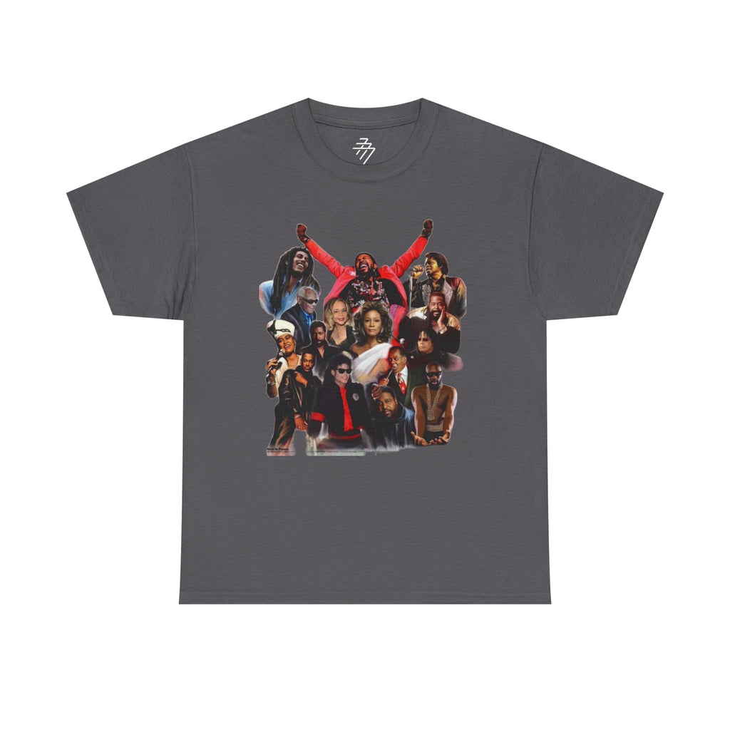 Retro Music Legends Graphic Tee