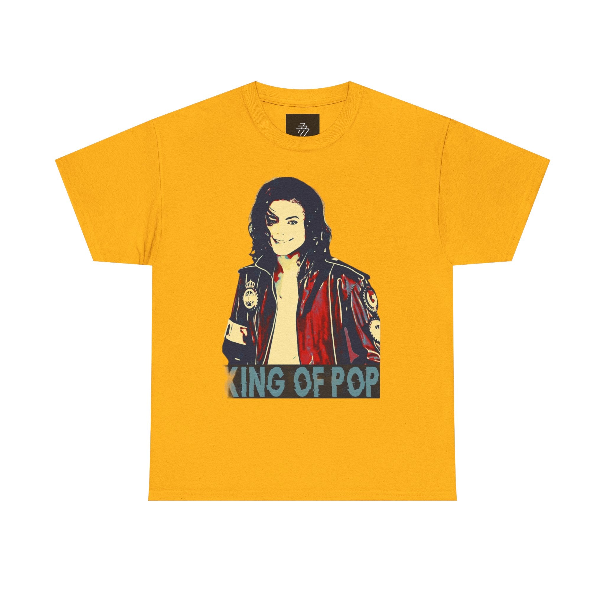 Retro Pop Star Graphic Tee — "King of Pop" Inspired Design