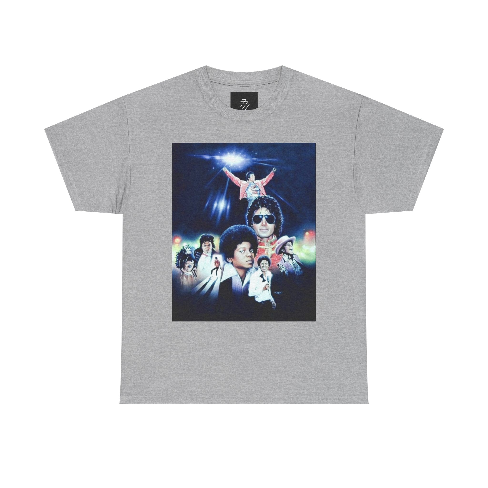 MJ Retro Music Tee — Vintage Pop Star Poster Graphic T-Shirt