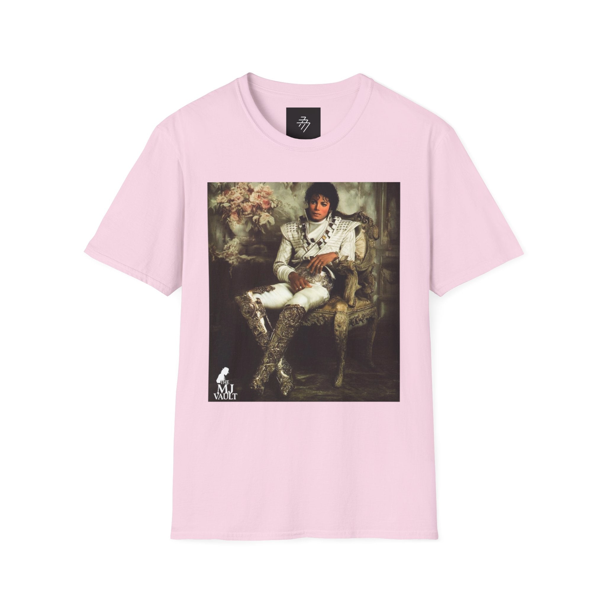 Regal Portrait Graphic T-Shirt | Vintage Royalty Art Tee