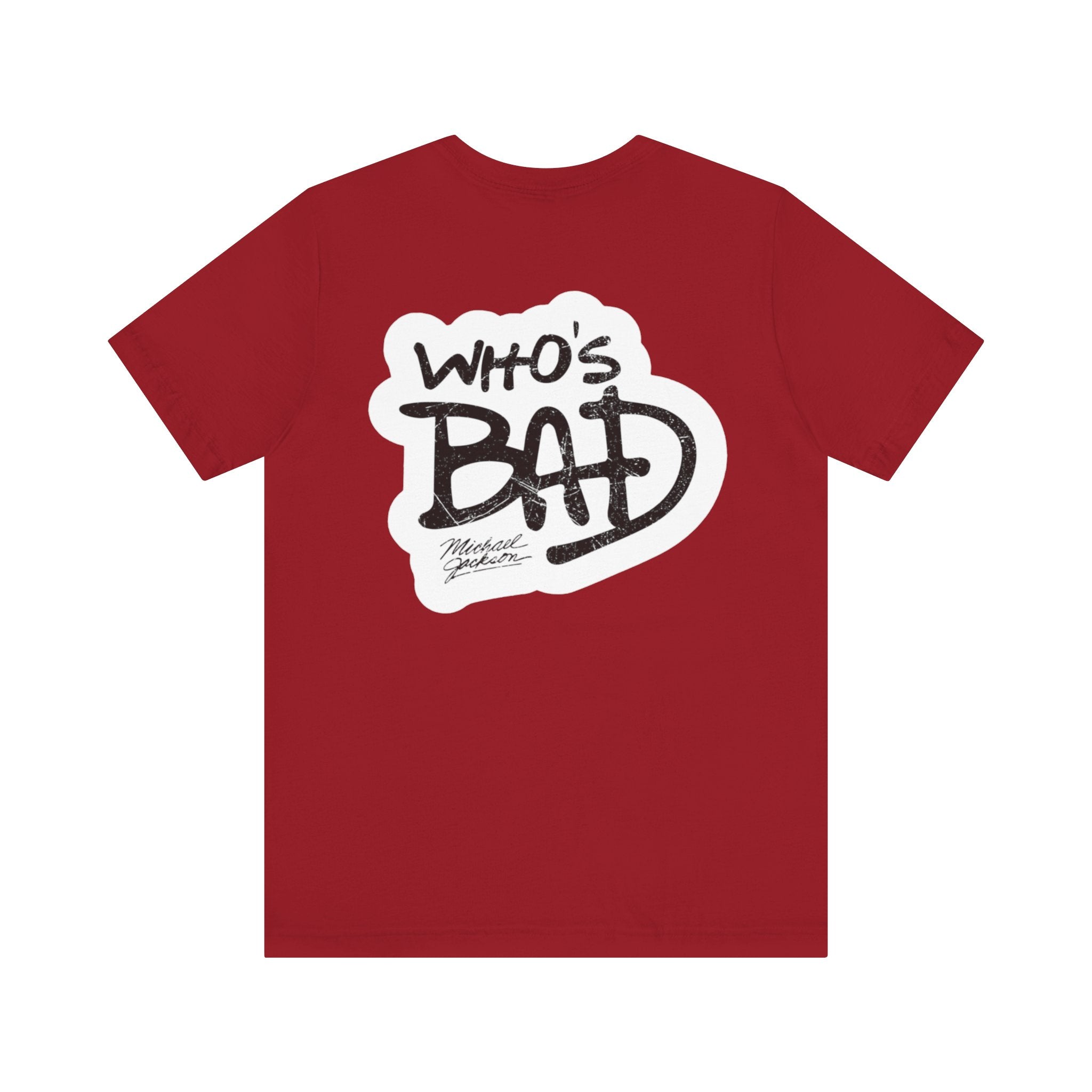 MJ who's bad Mugshot Tee