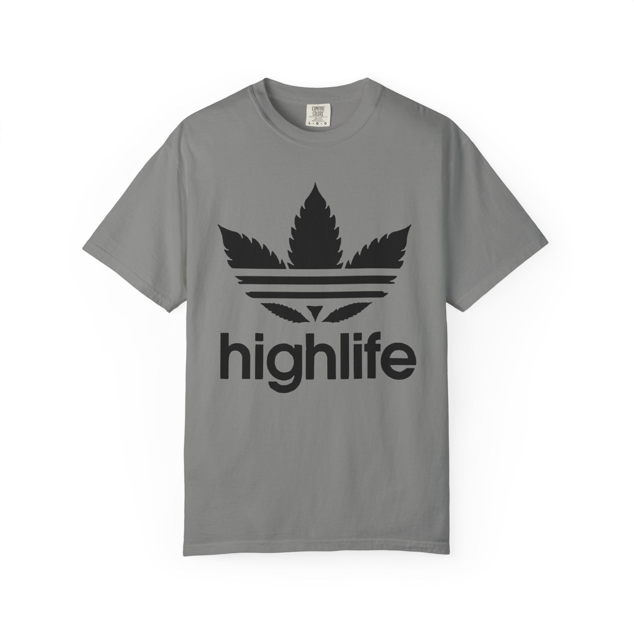 Highlife Leaf Logo T-Shirt | Cannabis Graphic Tee, Streetwear