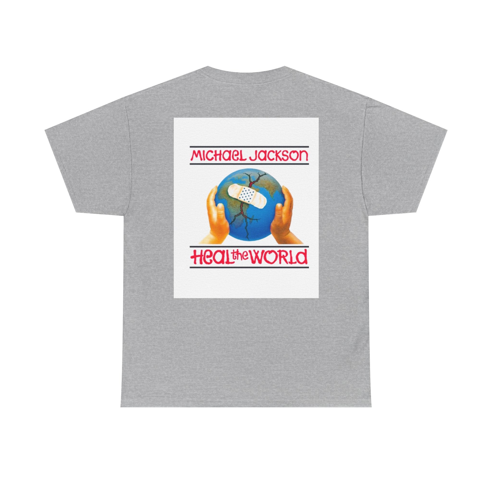 Heal the World T-Shirt | Vintage 90s Pop Icon Album Art Tee