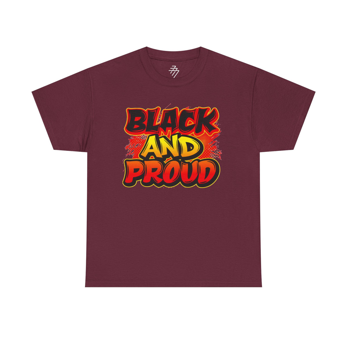 Black And Proud Bold Afrocentric Graphic Tee