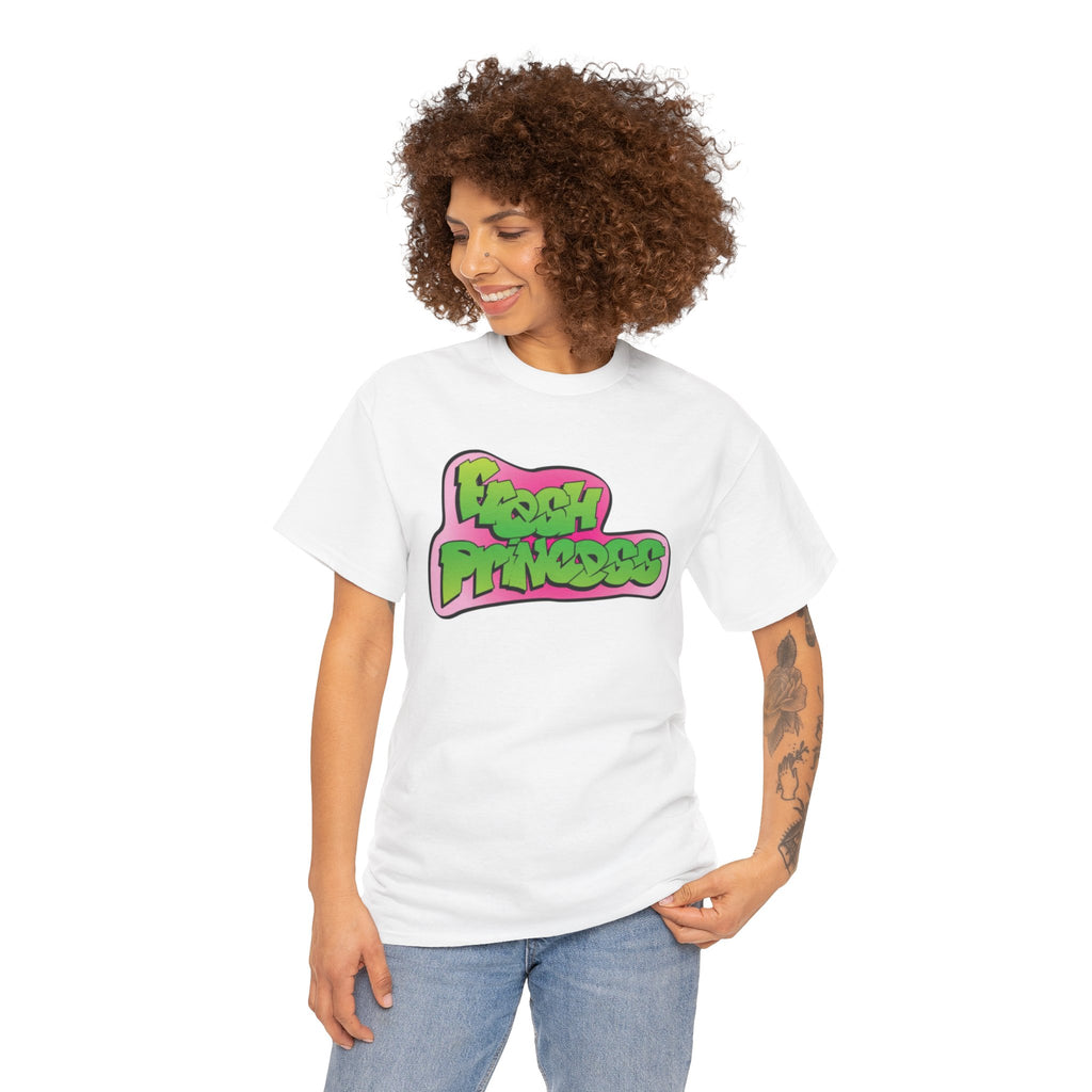 Fresh Princess Graphic Tee — Retro Graffiti Streetwear