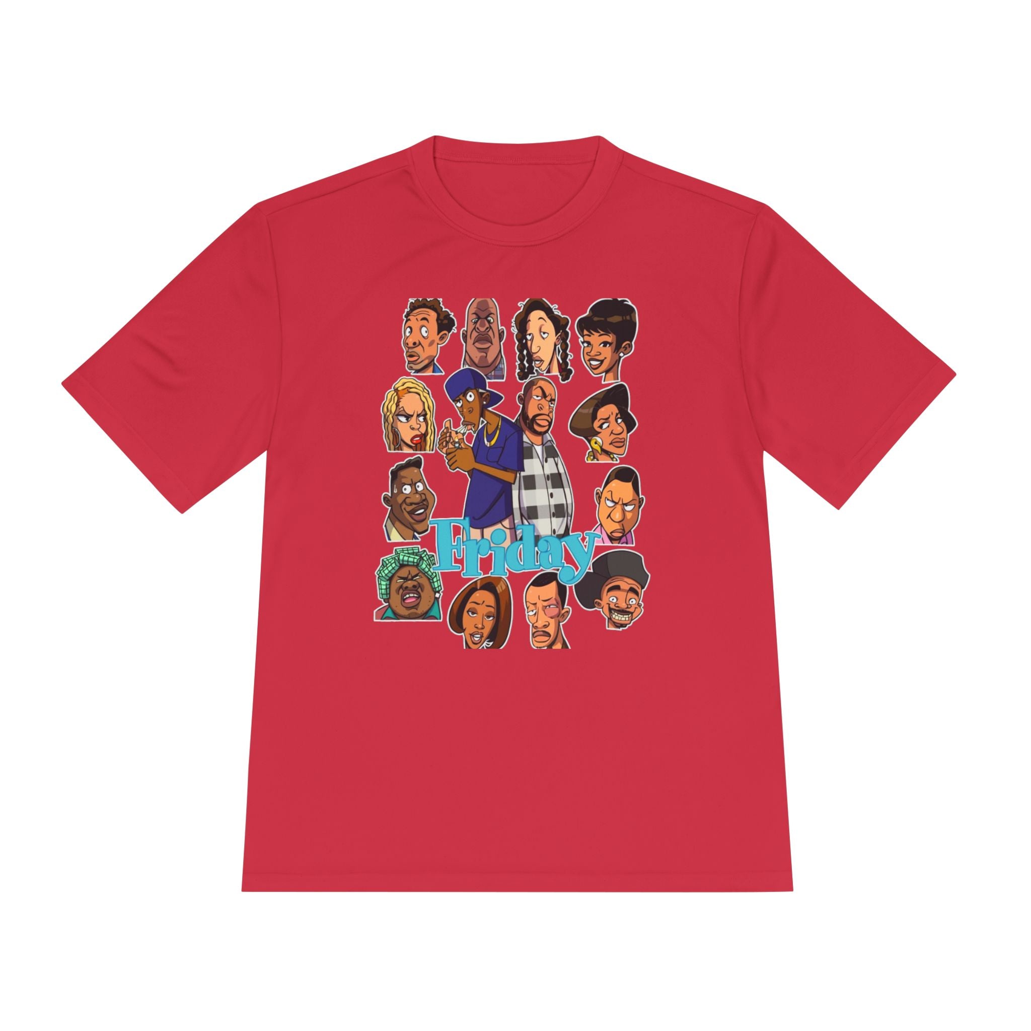 Faces Tee | Character Portraits, Cartoon Headshots