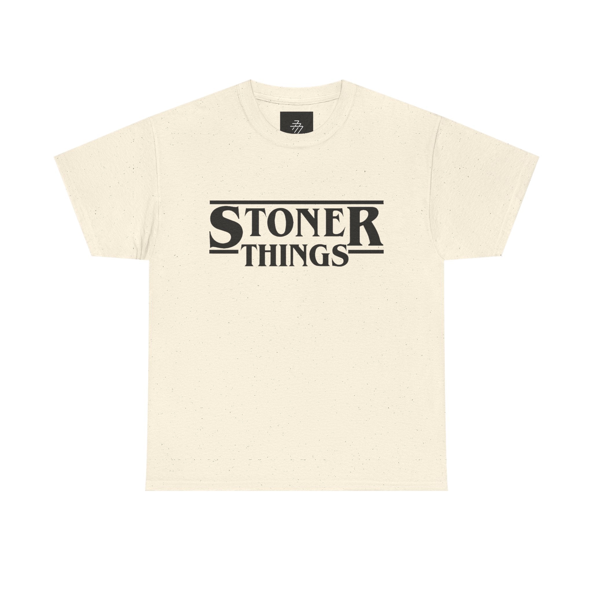 Stoner Things Graphic Tee — Retro TV Parody Weed T-Shirt