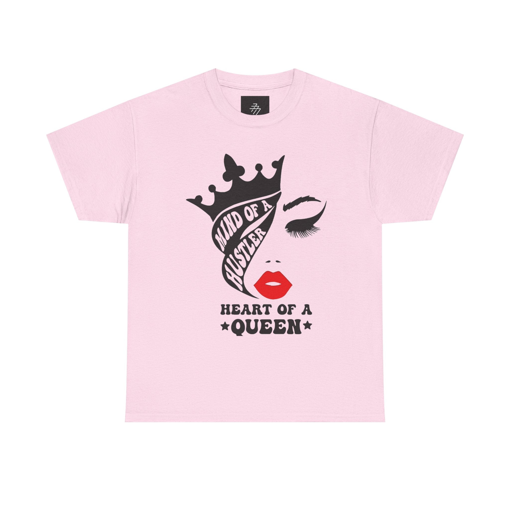 Queen Vibes "Mind of a Hustler, Heart of a Queen" Graphic Tee