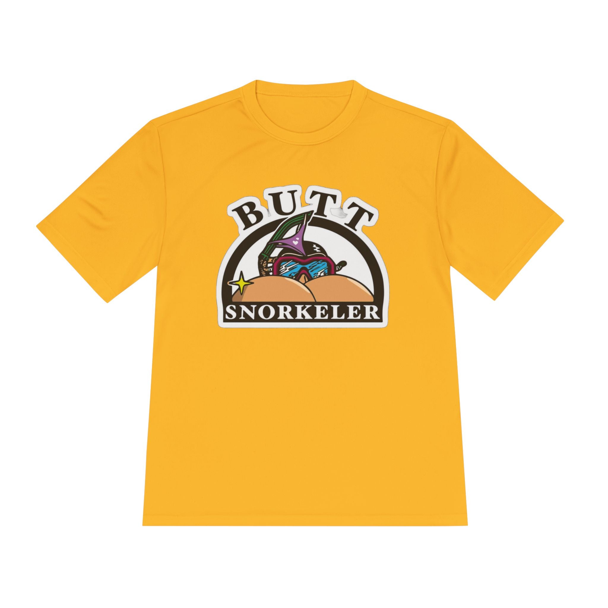 Butt Snorkeler Tee | Funny Beach Graphic Shirt, Retro Diving Design