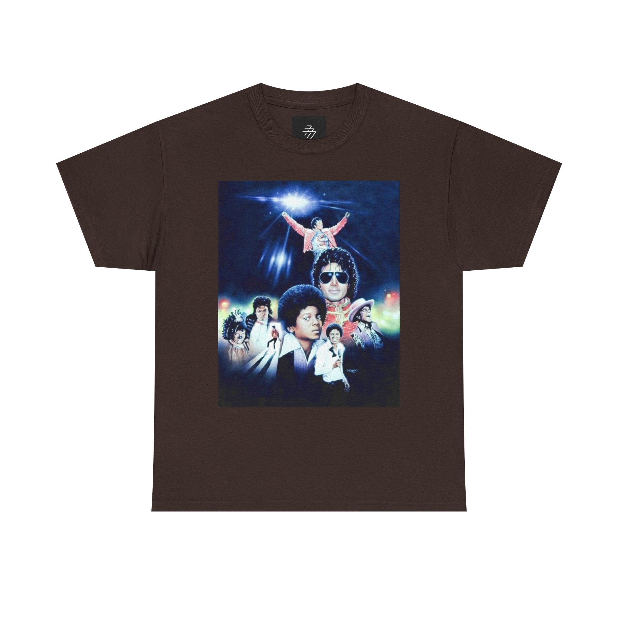 MJ Retro Music Tee — Vintage Pop Star Poster Graphic T-Shirt
