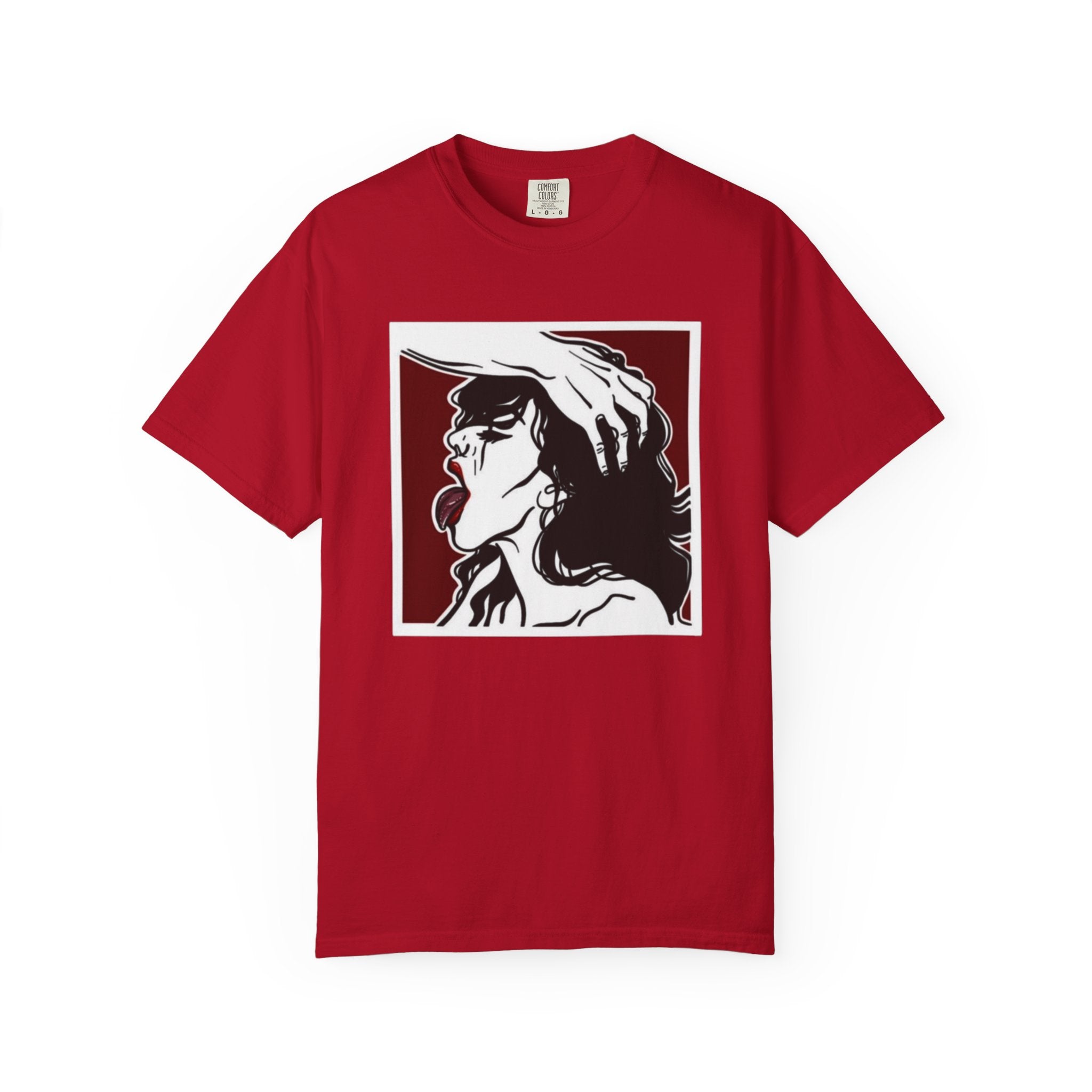 I Need H.E.A.D. graphic tee | Retro woman profile illustration T-shirt