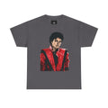 Red Jacket Portrait Tee | MJ Monogram Back Print