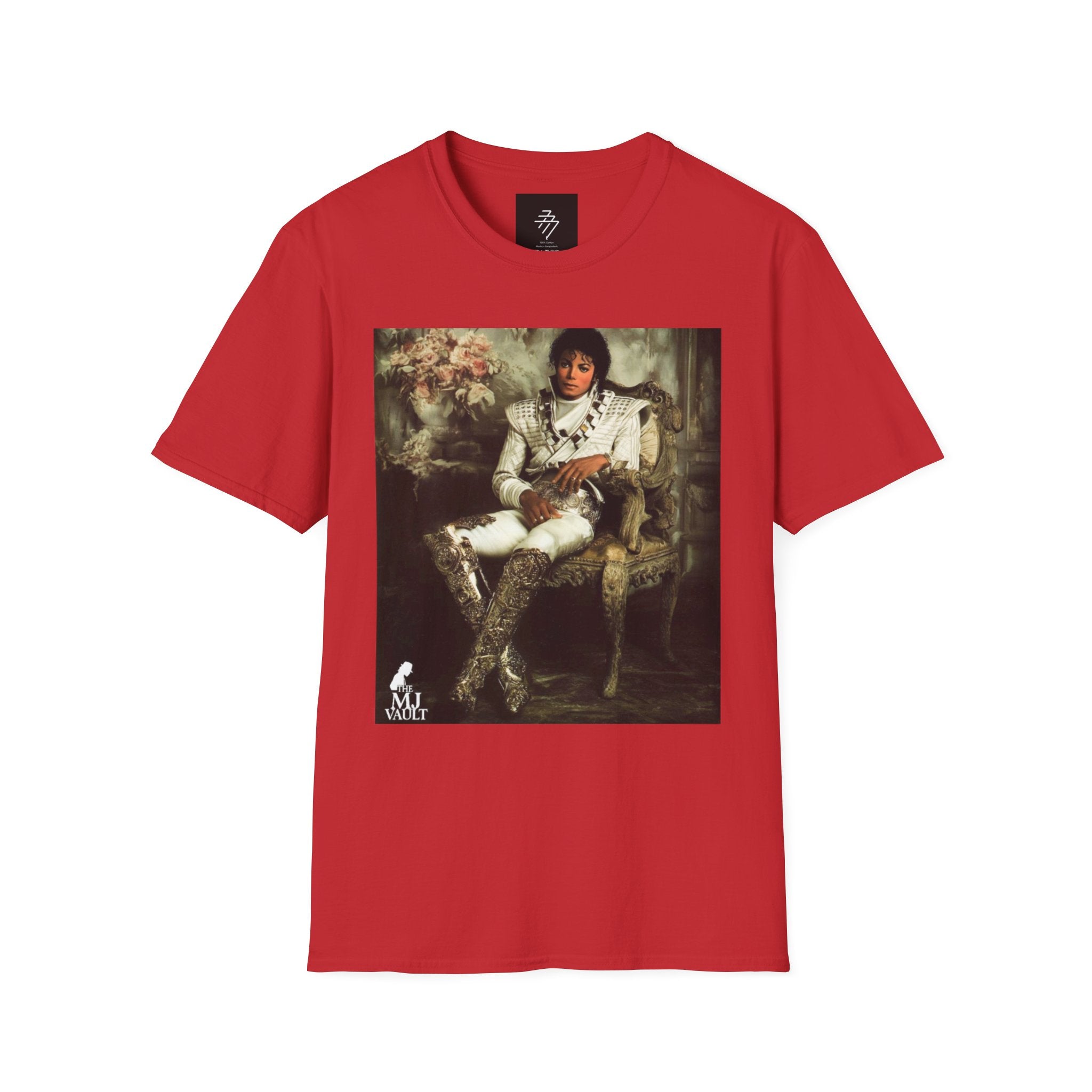 Regal Portrait Graphic T-Shirt | Vintage Royalty Art Tee