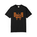 Retro Orange 'What a bitch' Graphic T-Shirt