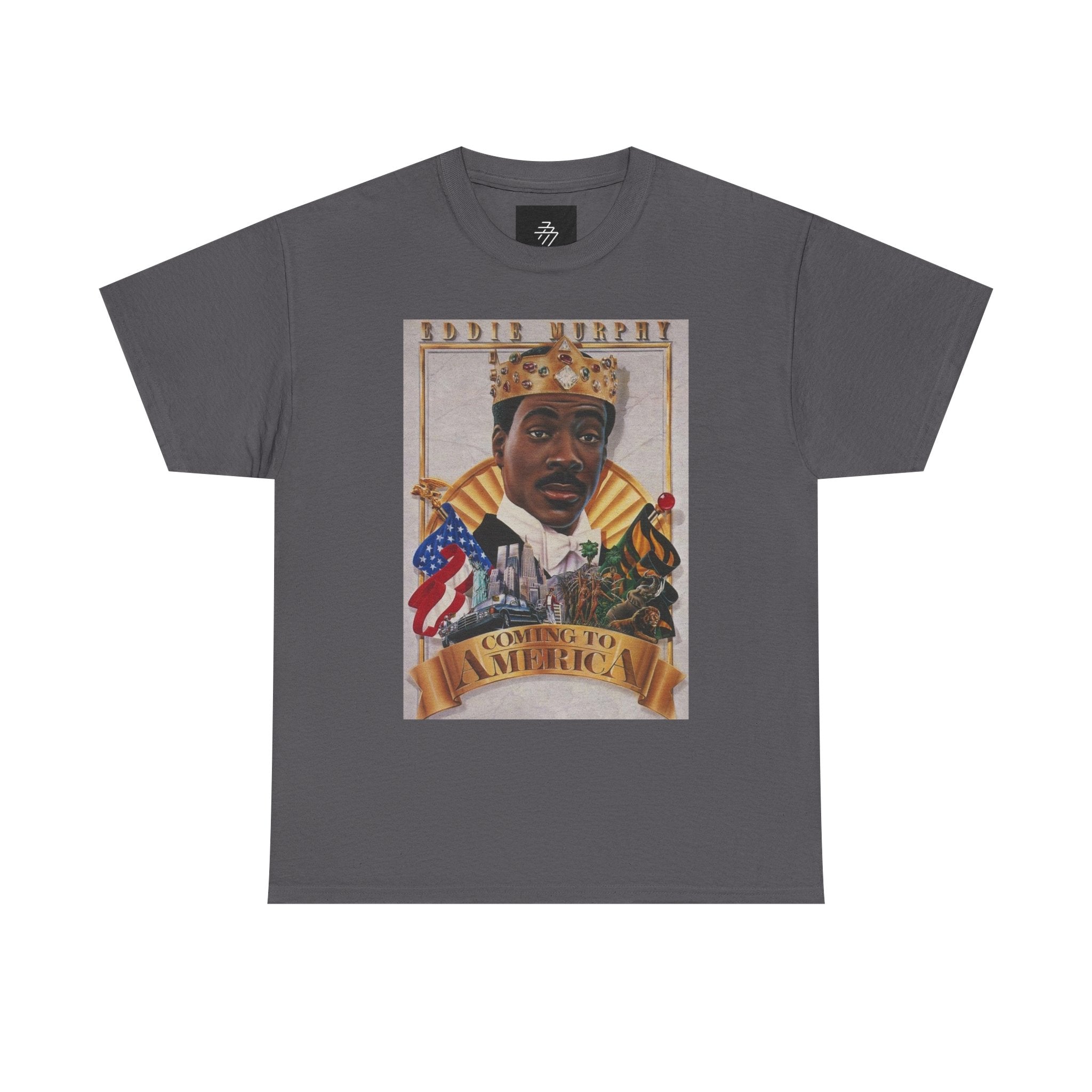 Graphic Tee — 'Coming to America' King Portrait Shirt