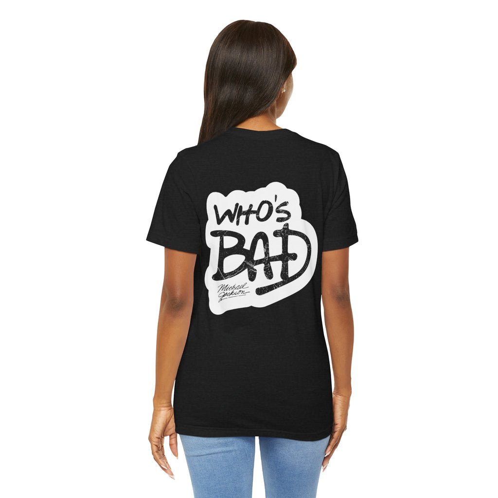 MJ who's bad Mugshot Tee