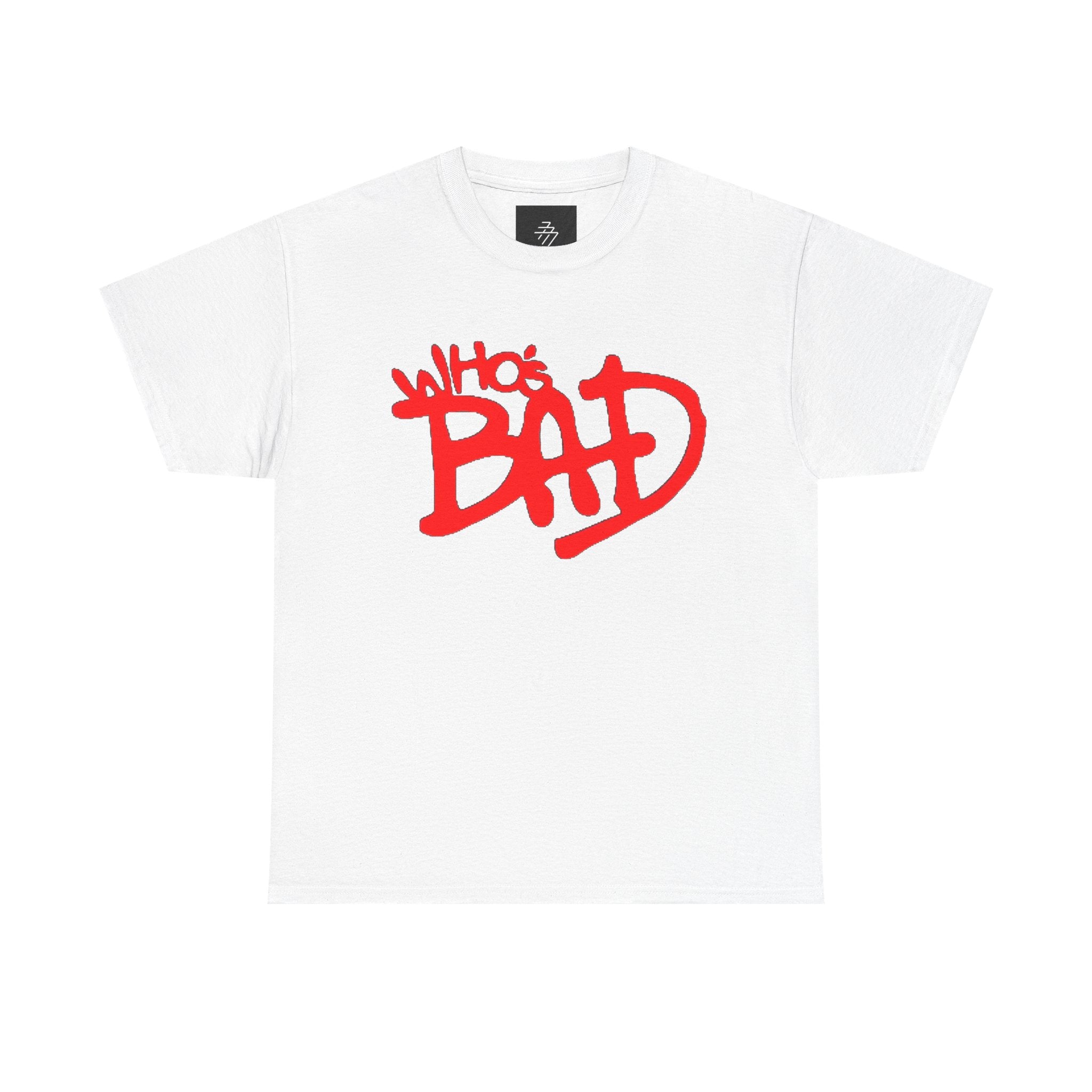 Graphic Tee — Retro 'Who's Bad' Street Art Design