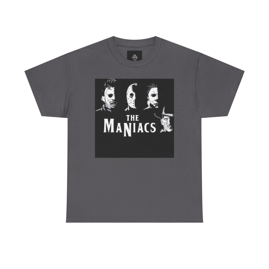 Horror Band Tee — "The Maniacs" Graphic T-Shirt
