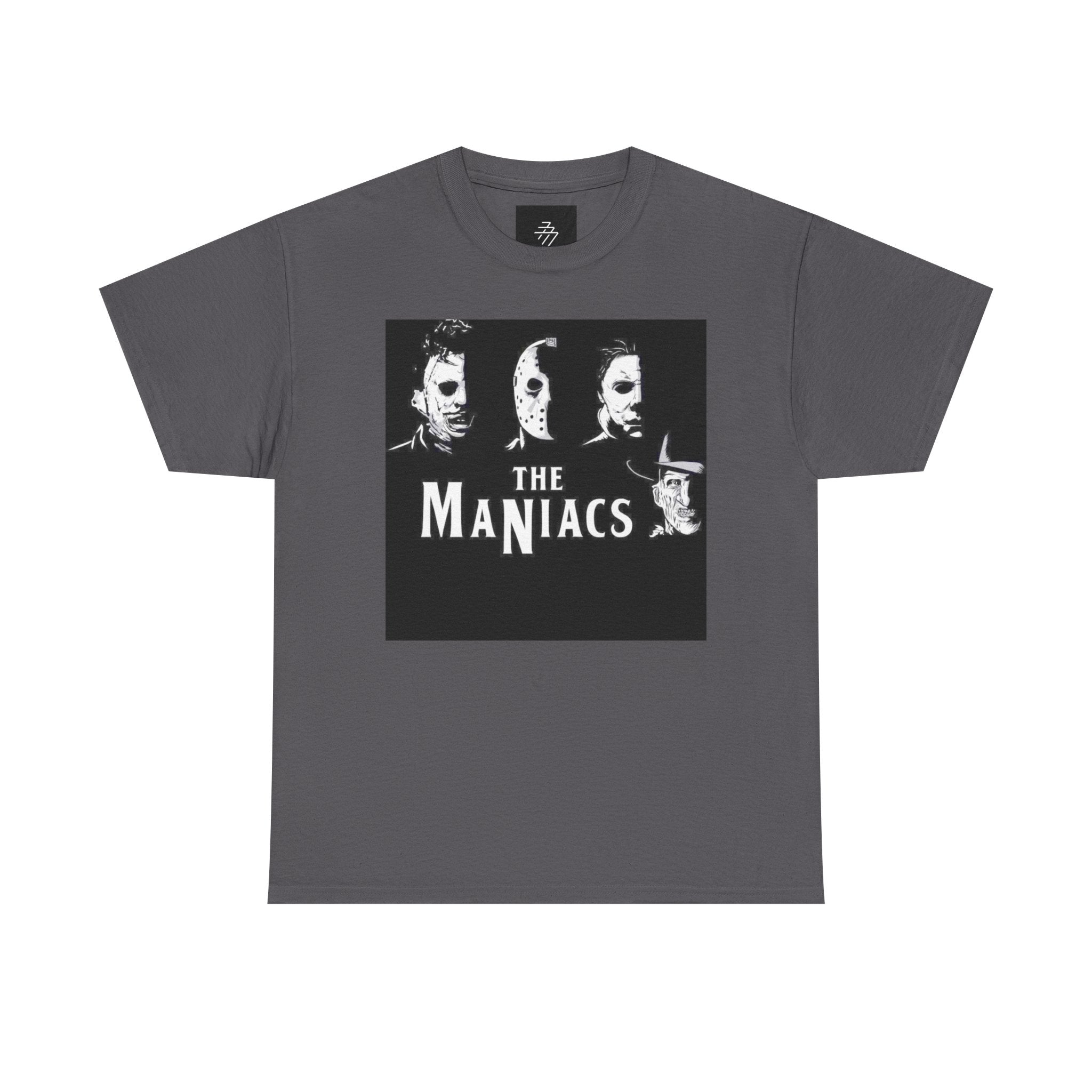Horror Band Tee — "The Maniacs" Graphic T-Shirt