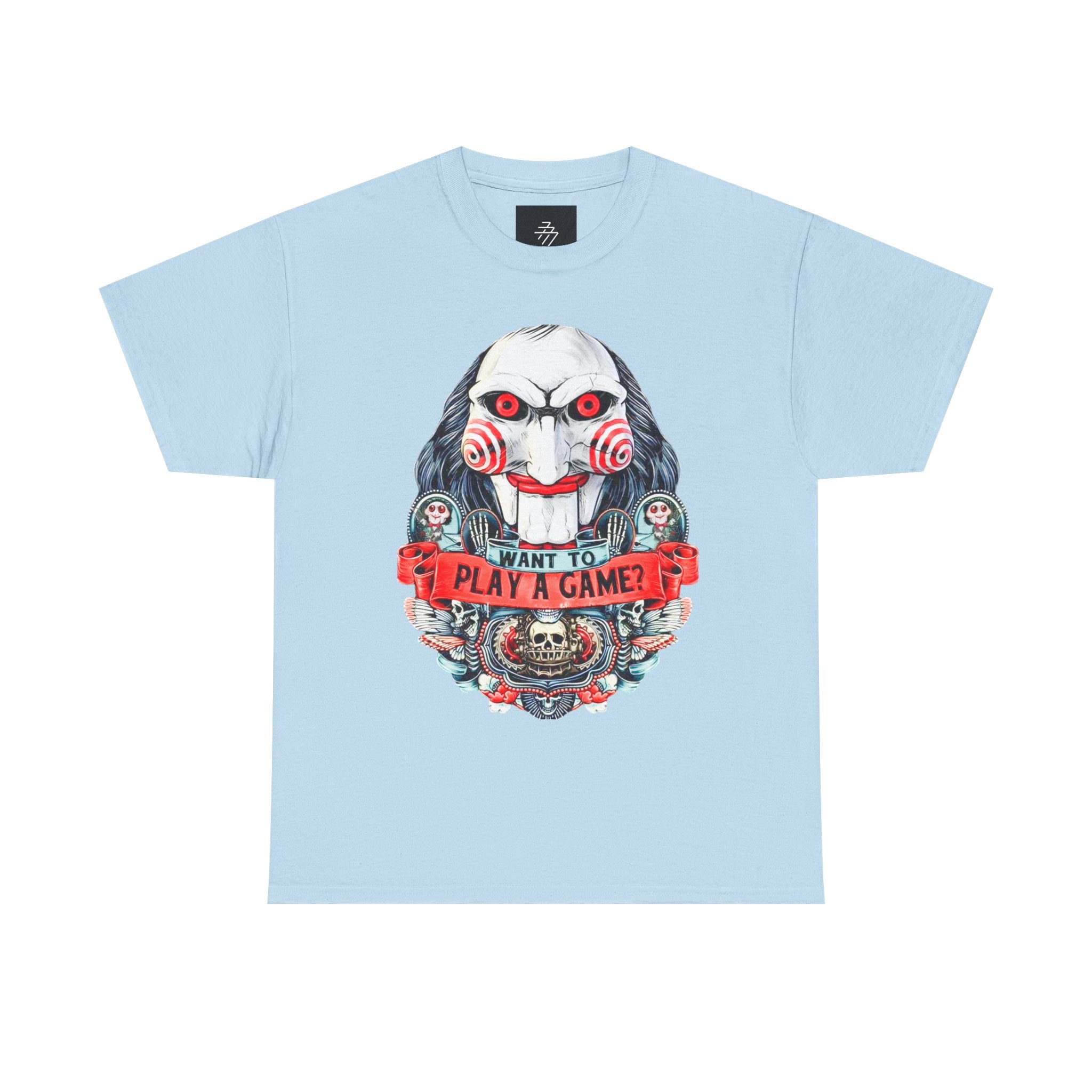 Horror 'Want to Play a Game?' Graphic Tee