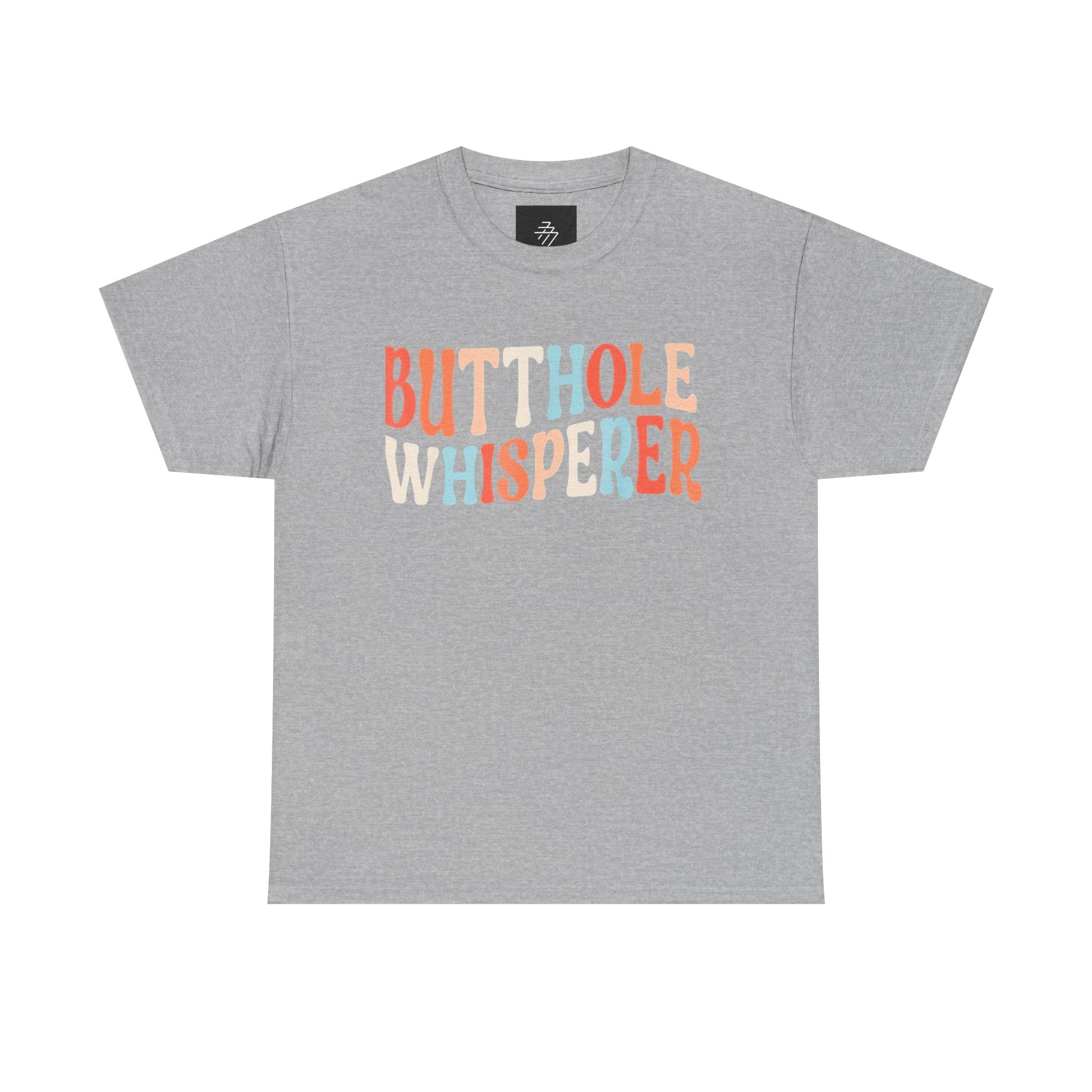 Butthole Whisperer T-Shirt — Funny Retro Colorful Graphic Tee